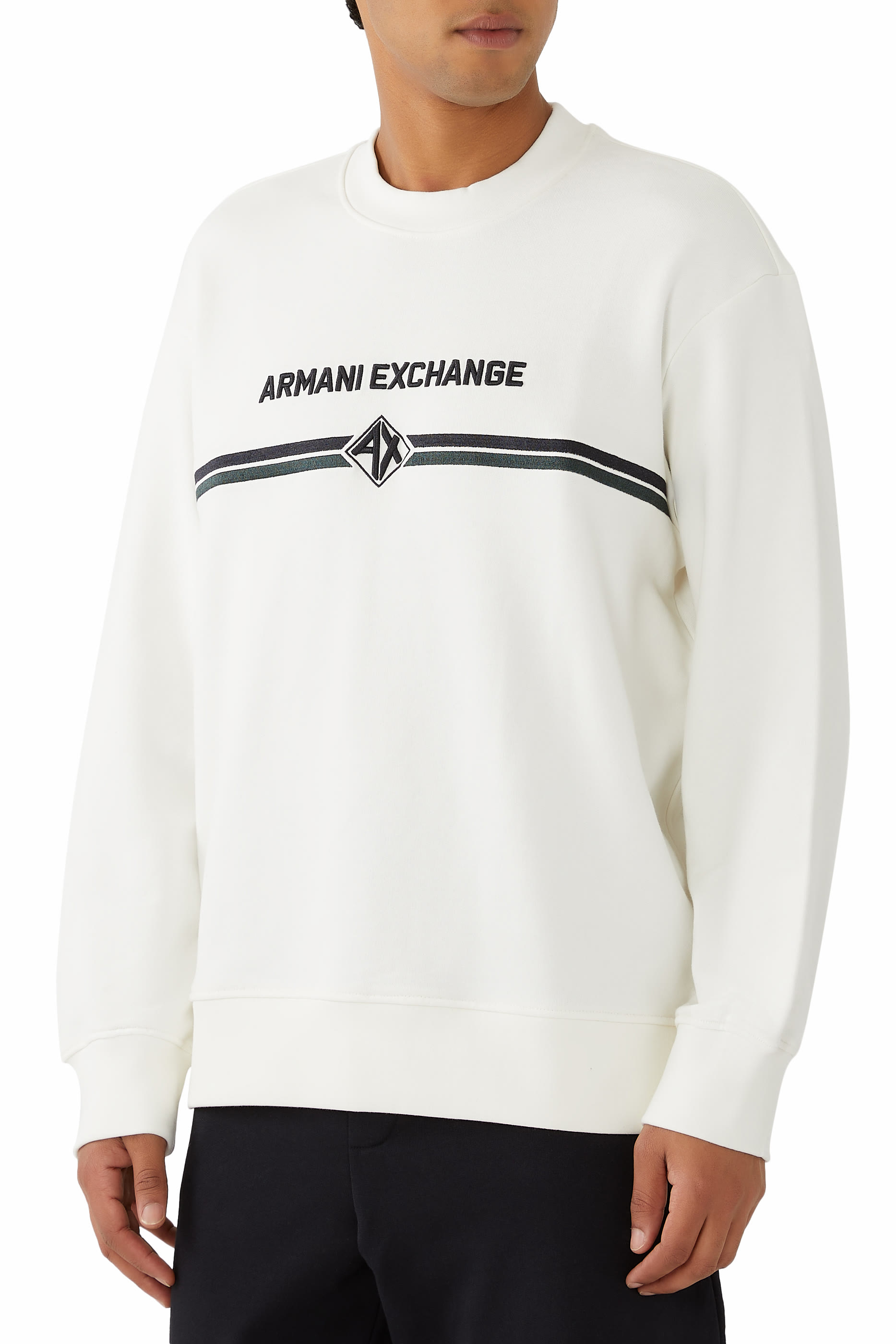 Logo Print Crewneck Sweatshirt