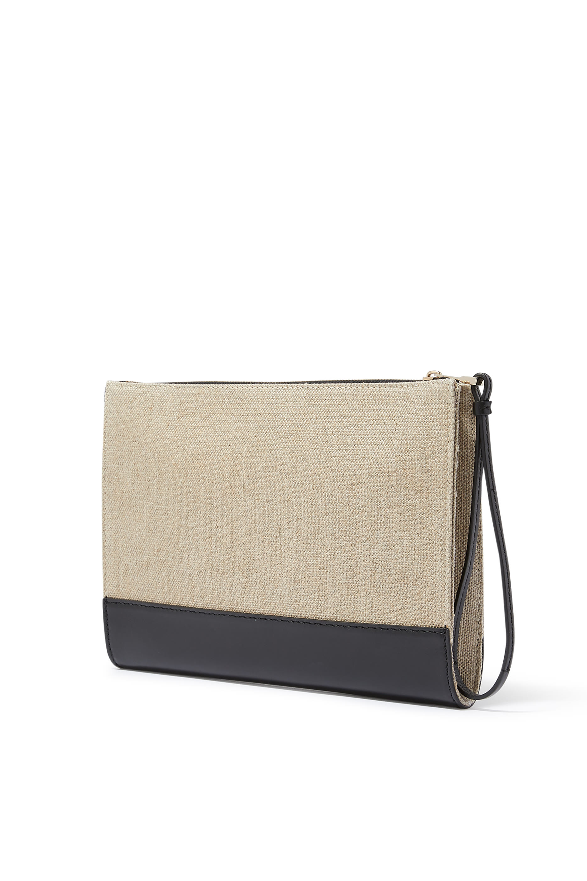 Sense Linen-Canvas Clutch