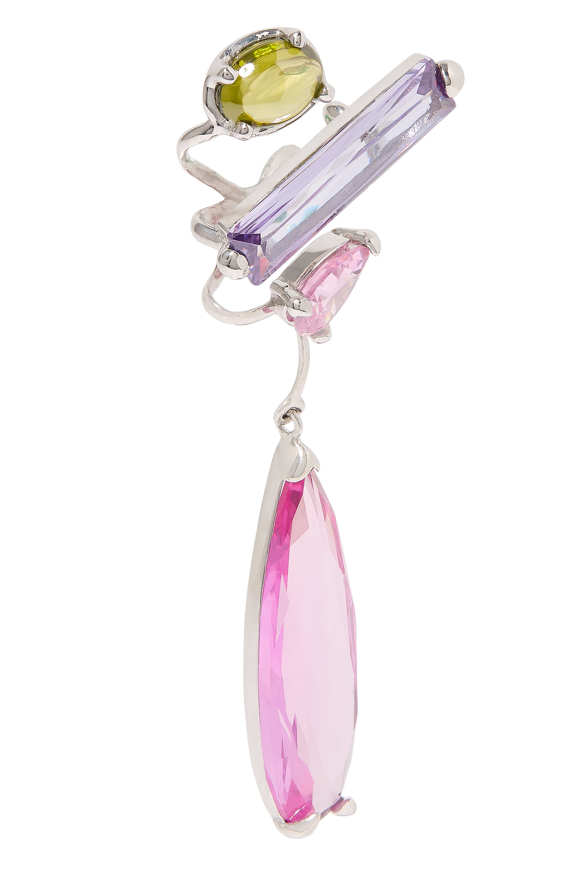 Rainbow Mixed Hybrid Mask Earrings