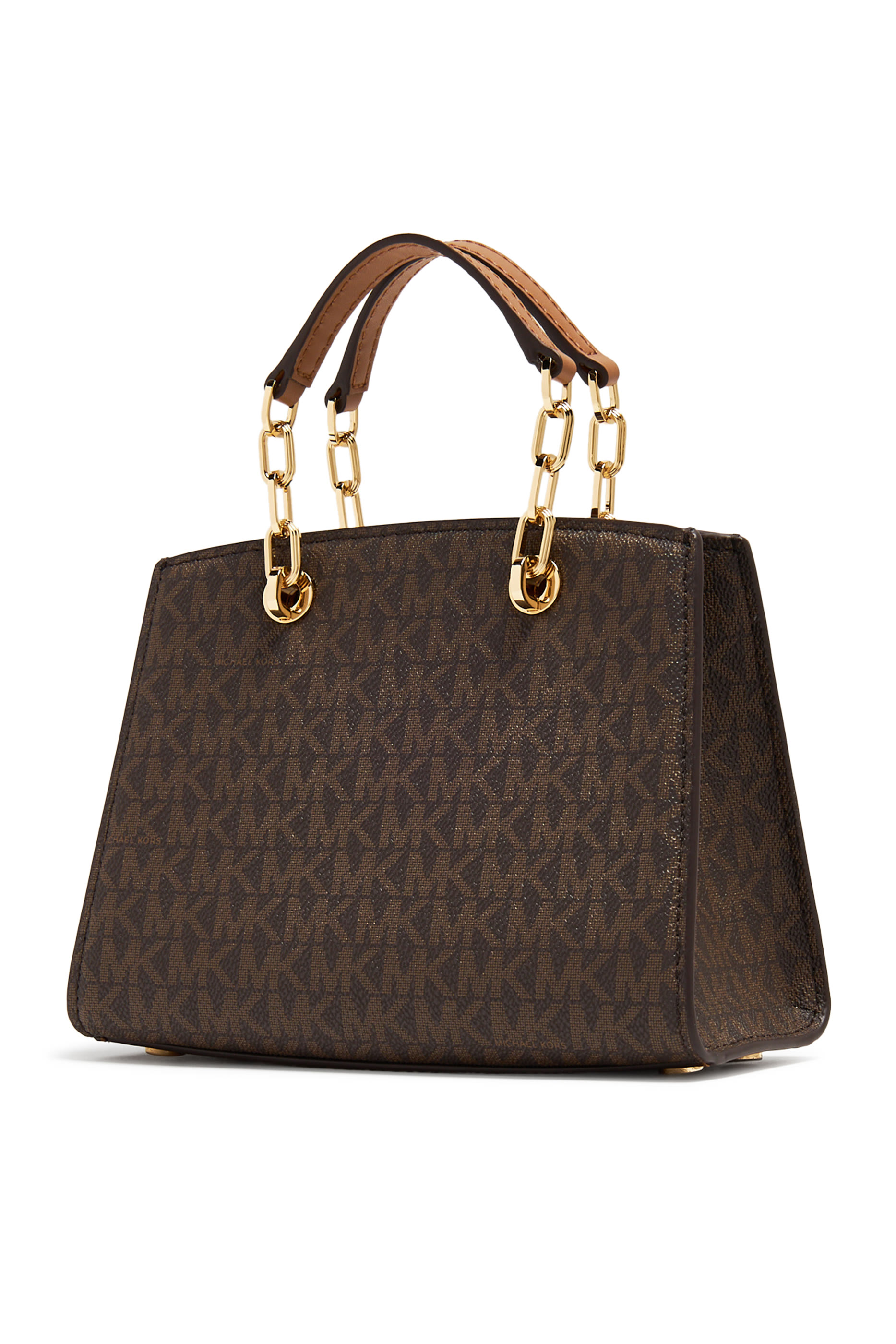 Cynthia Small Signature Logo Satchel Bag