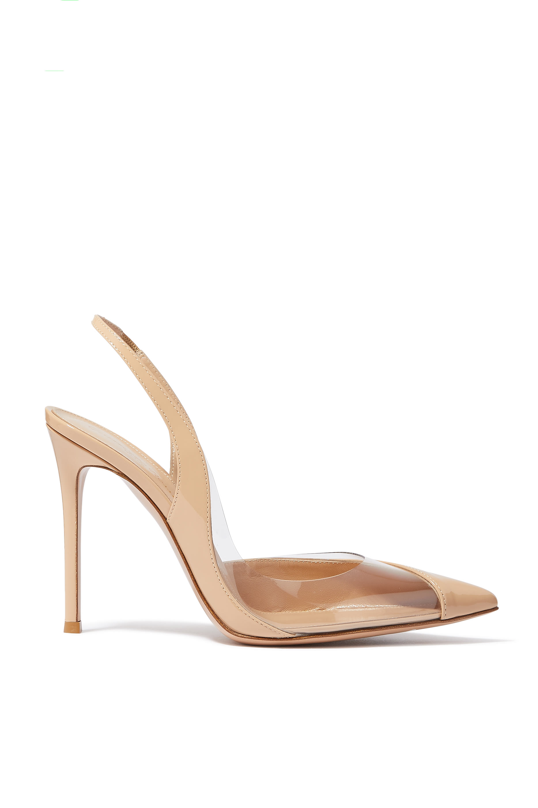Plexi 105 Leather Slingback Pumps
