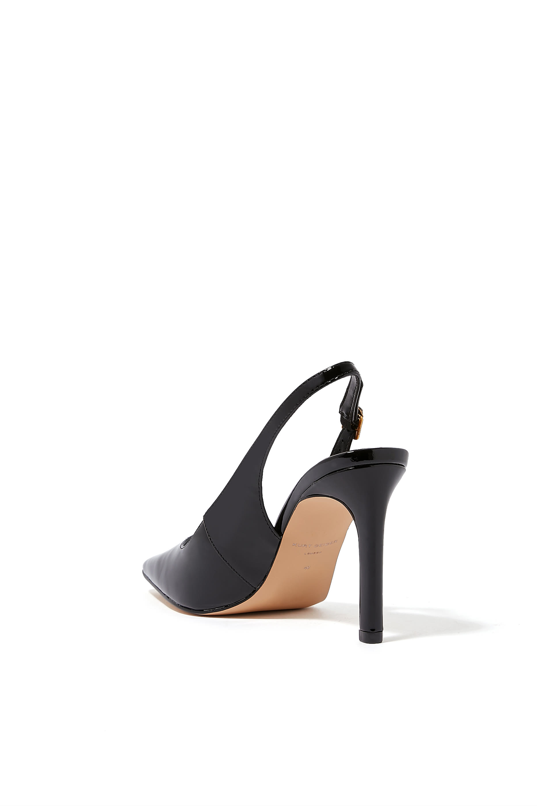 Regent 90 Slingback Patent Pumps