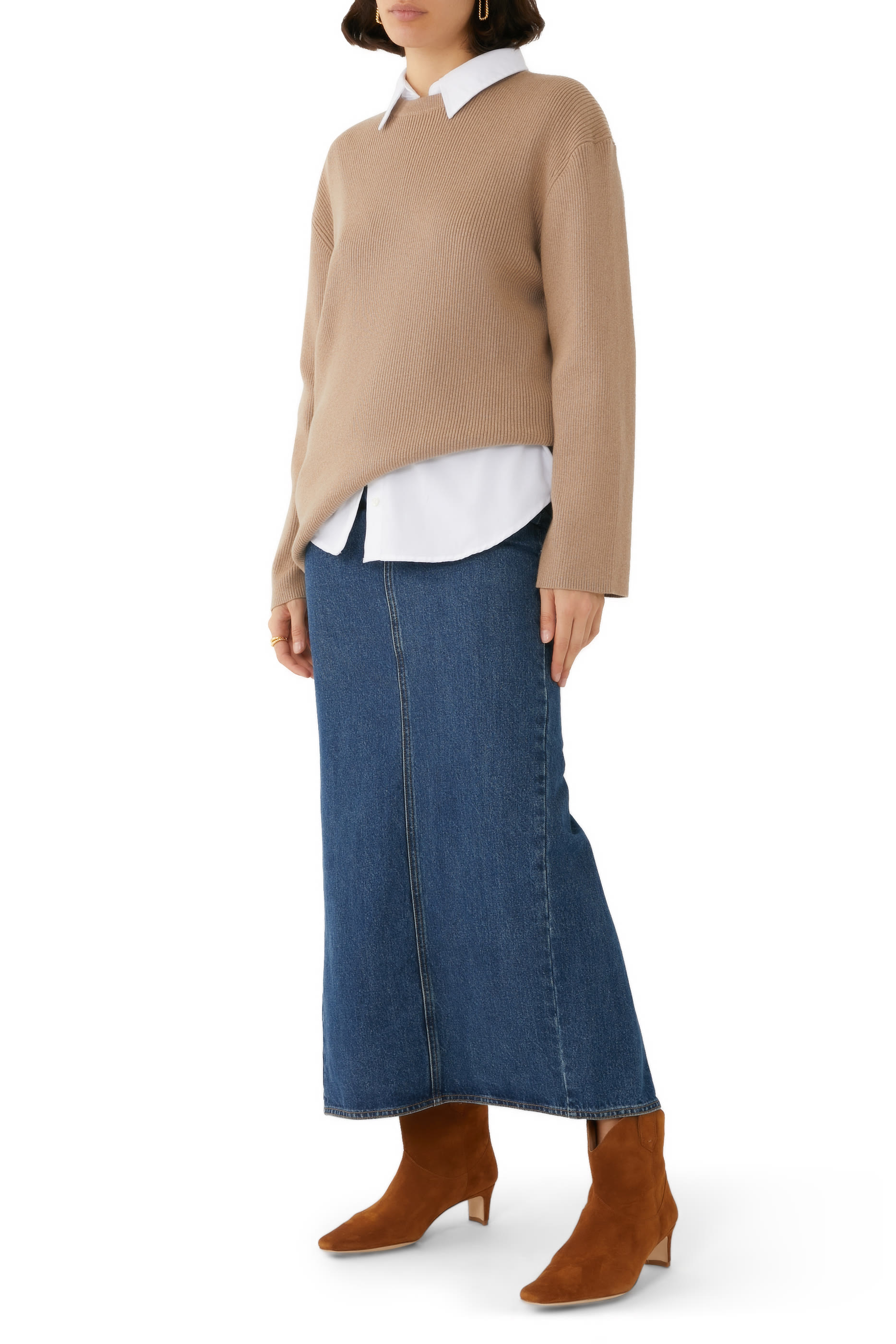 Western Wally 55 Suede Booties