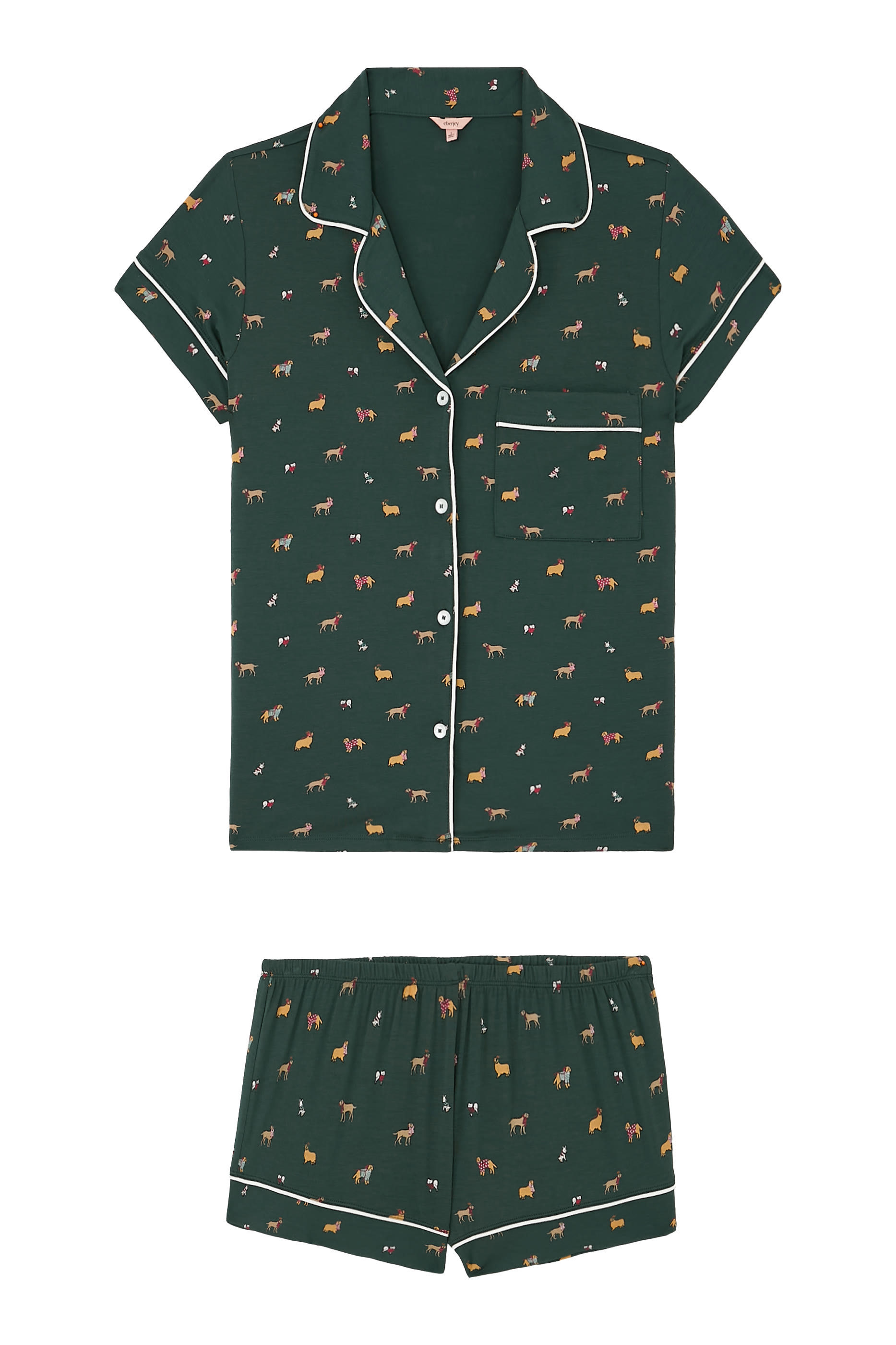  Gisele TENCEL™ Modal Printed Shortie Short PJ Set