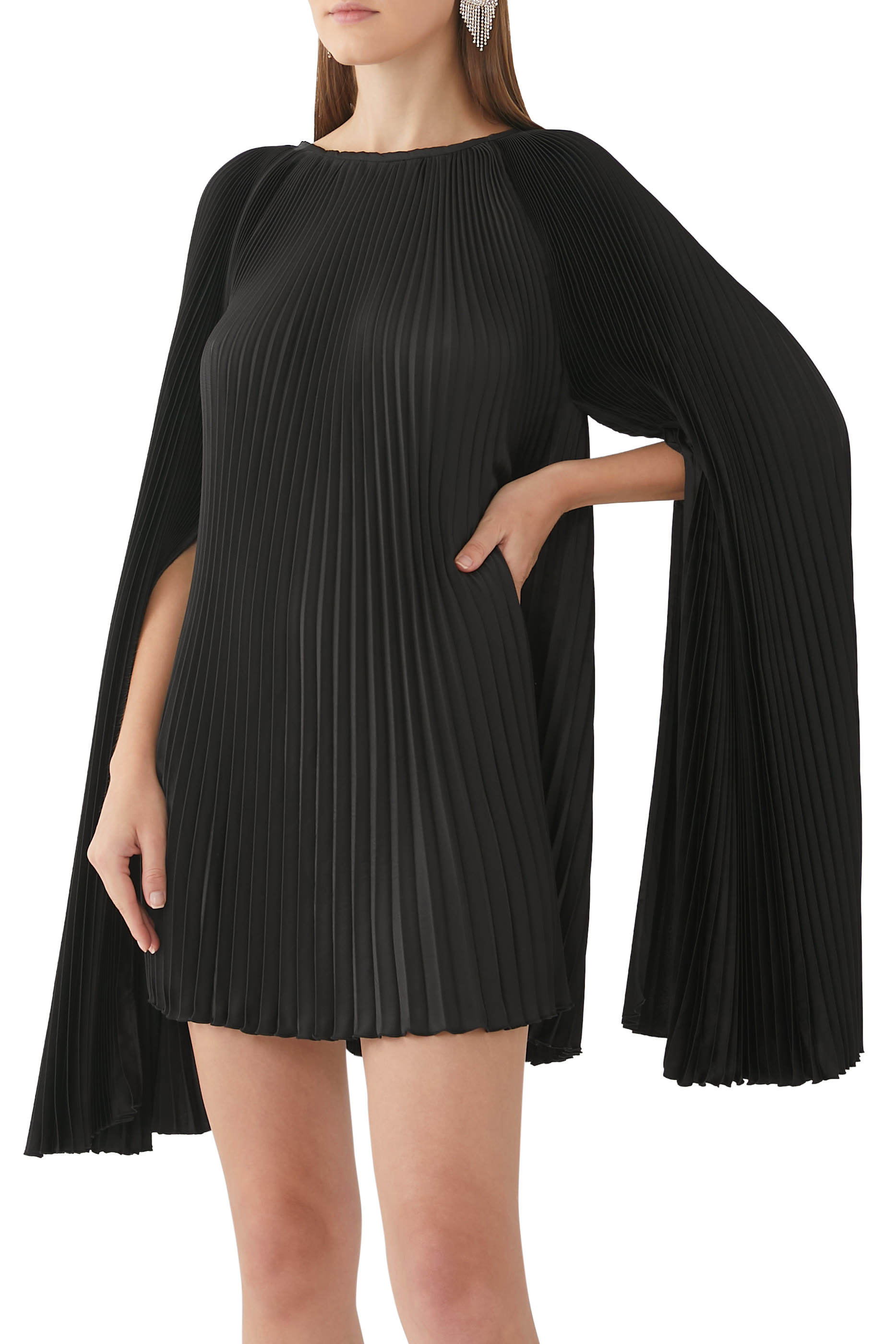 Palais Pleated Mini Dress