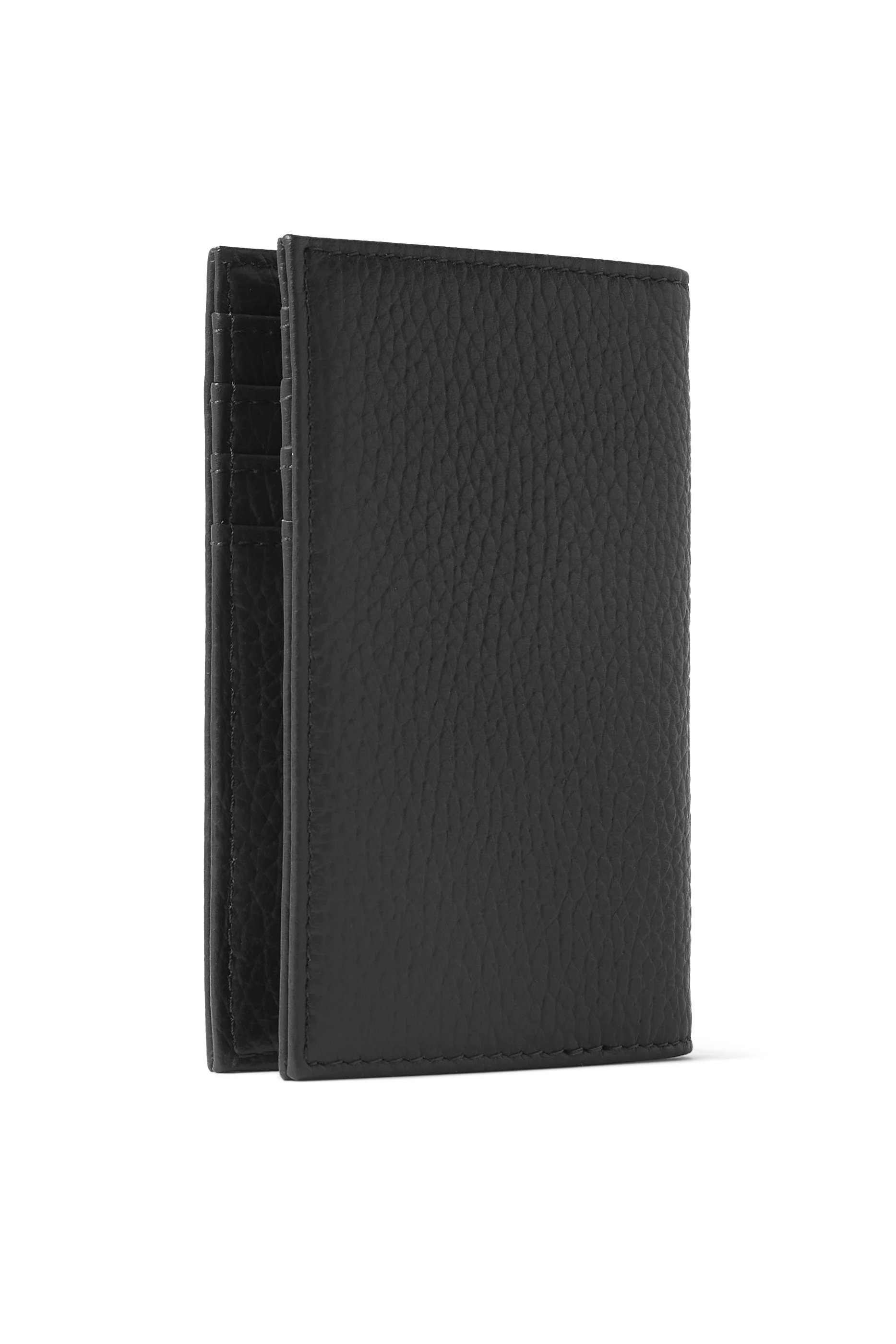 EA Bi-Fold Wallet in Tumbled Leather