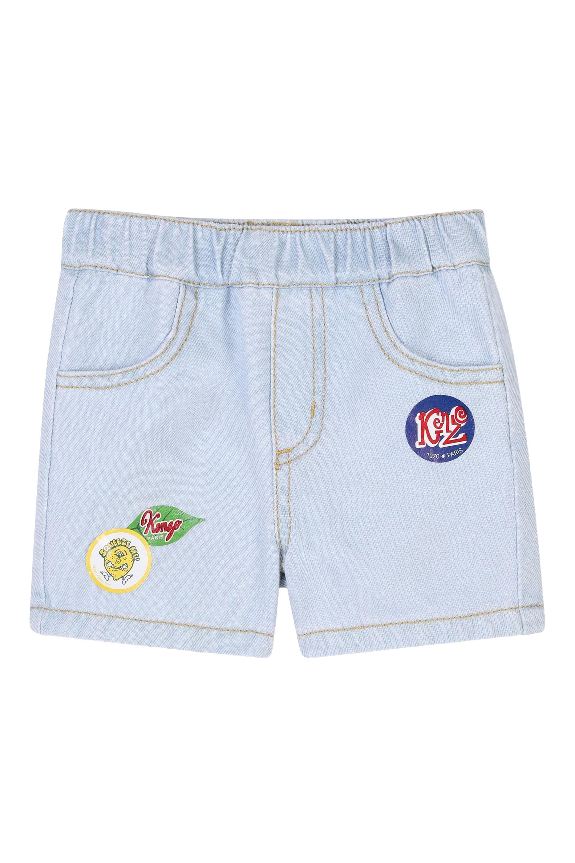 Kids Logo Denim Shorts 