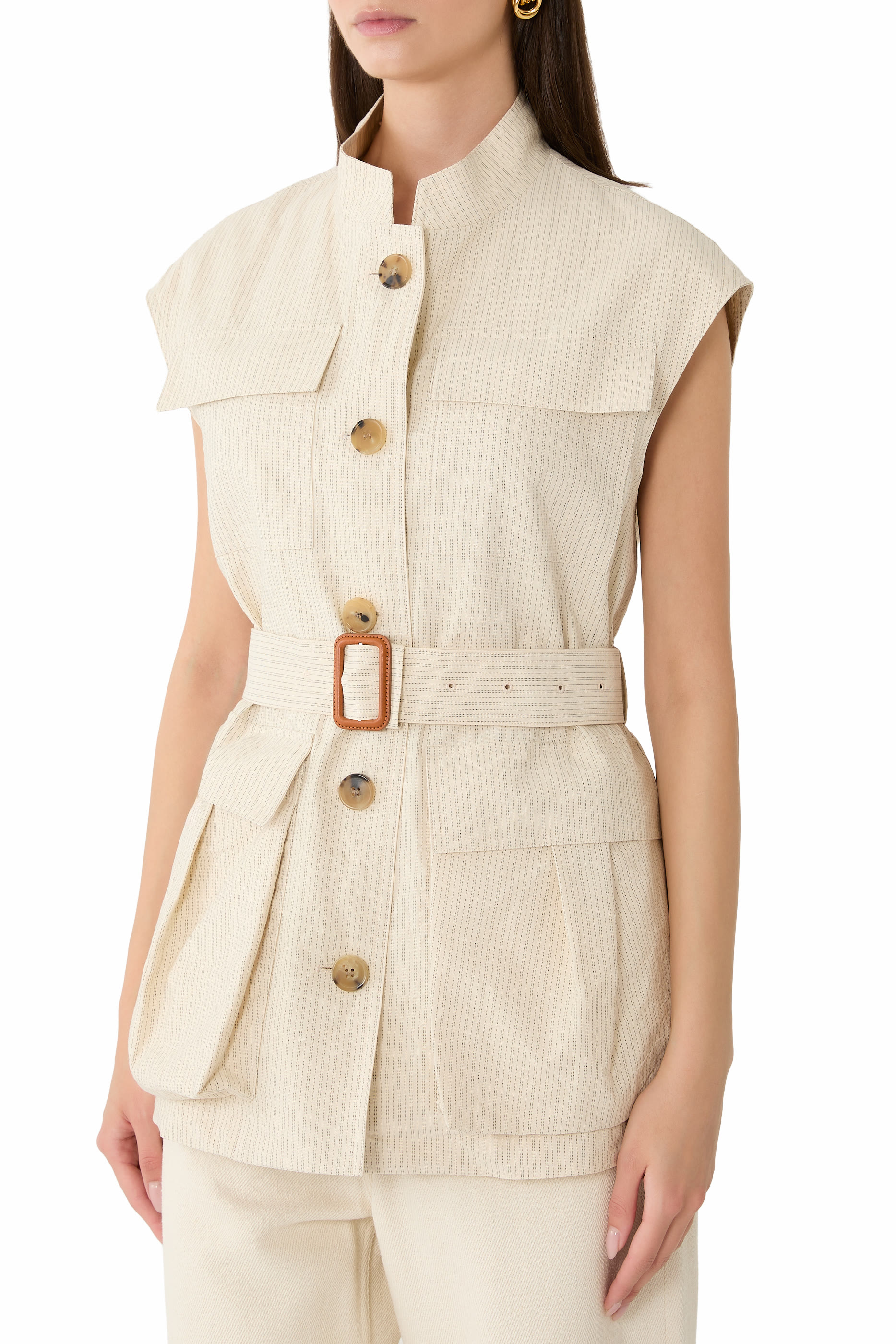 Ventura Belted Cotton Jacket