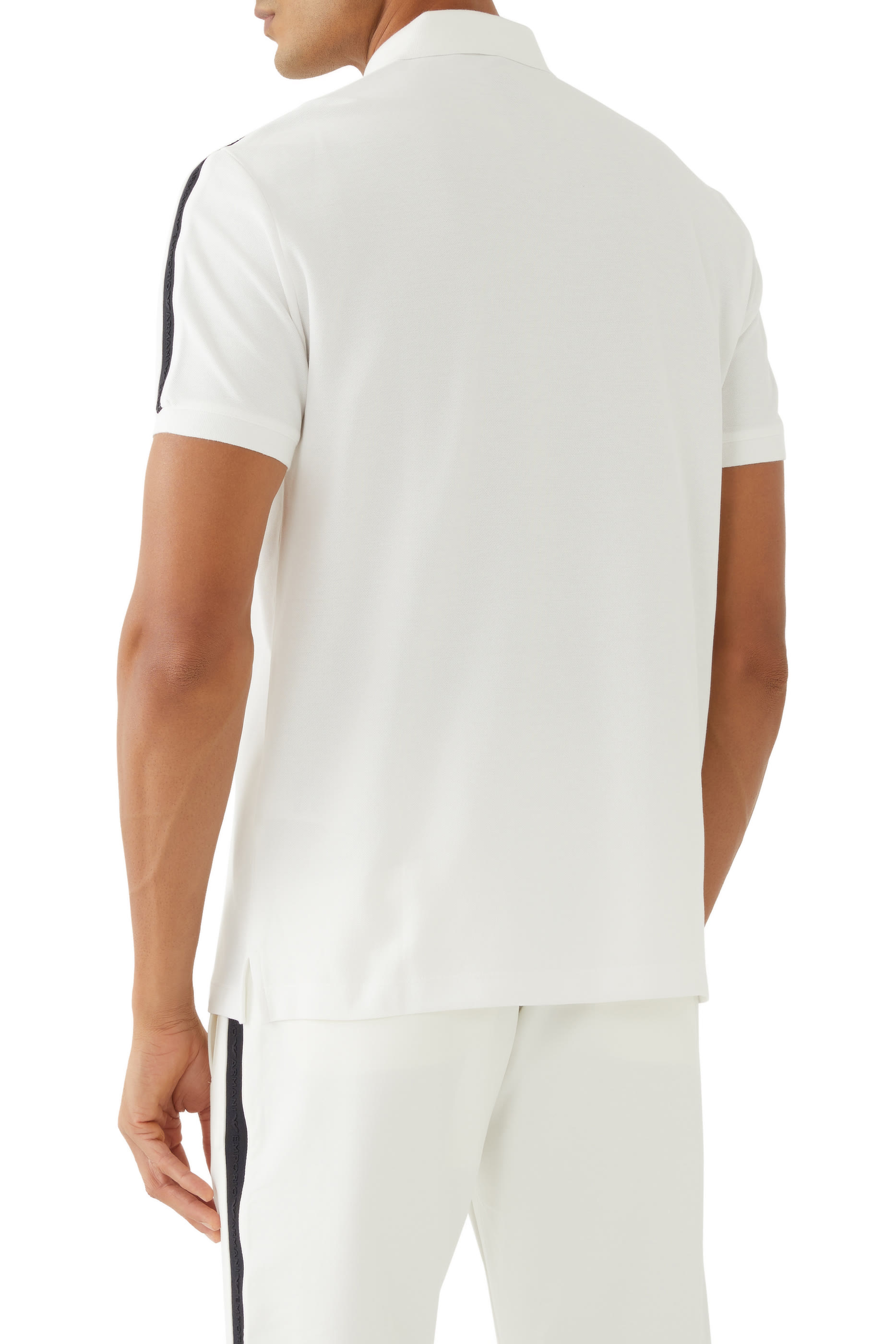 Embossed Logo Tape Polo Shirt