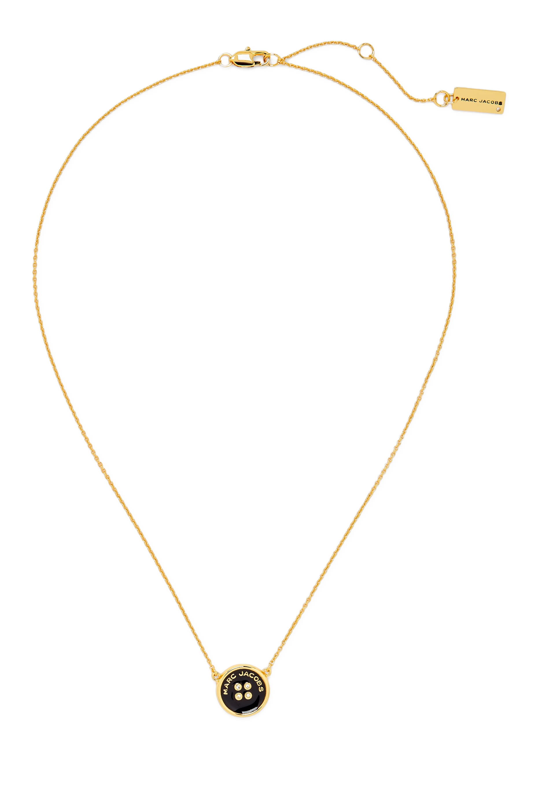 The Button Pendant Necklace