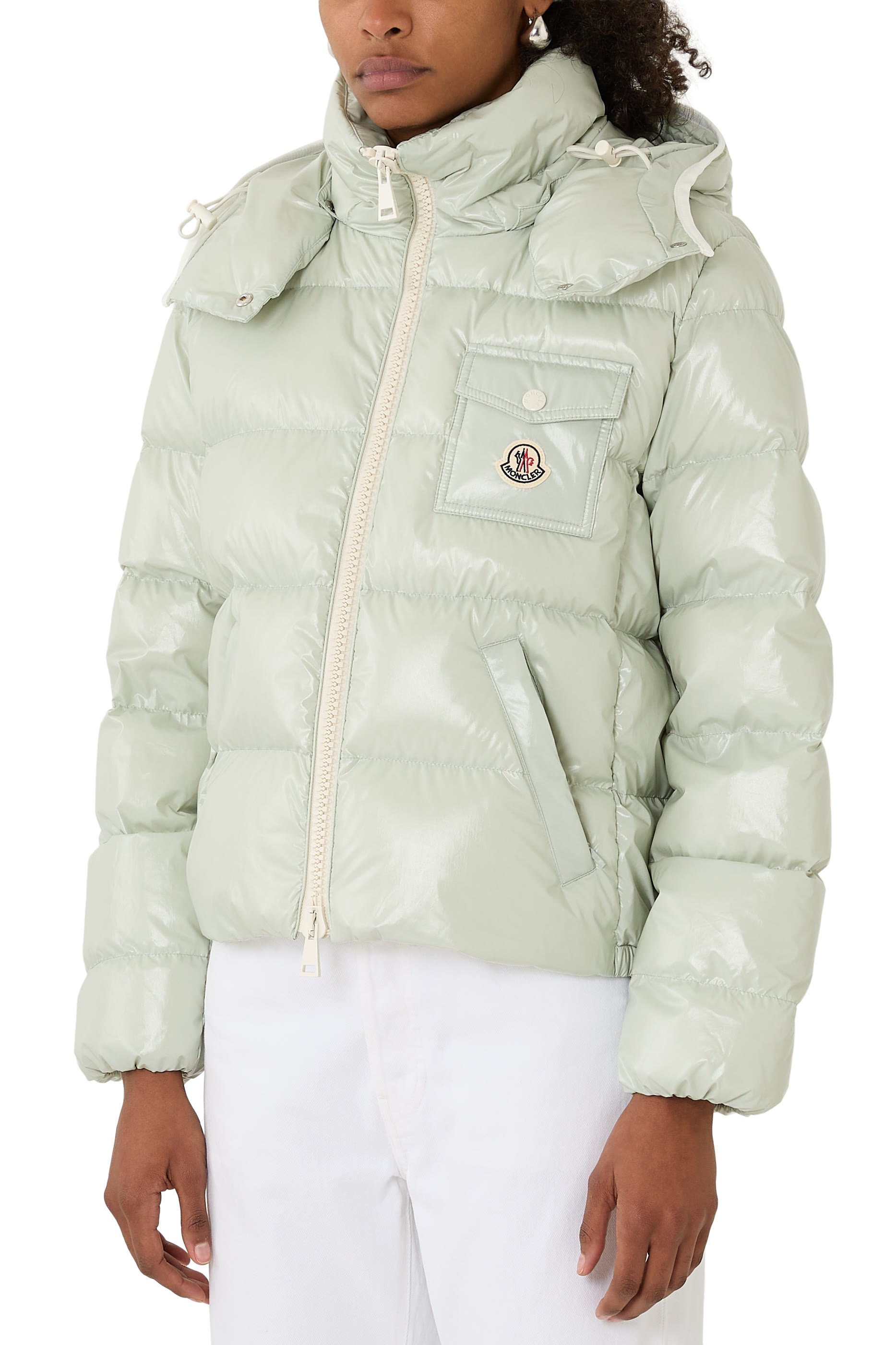 Andro Hooded Short Down Jacket