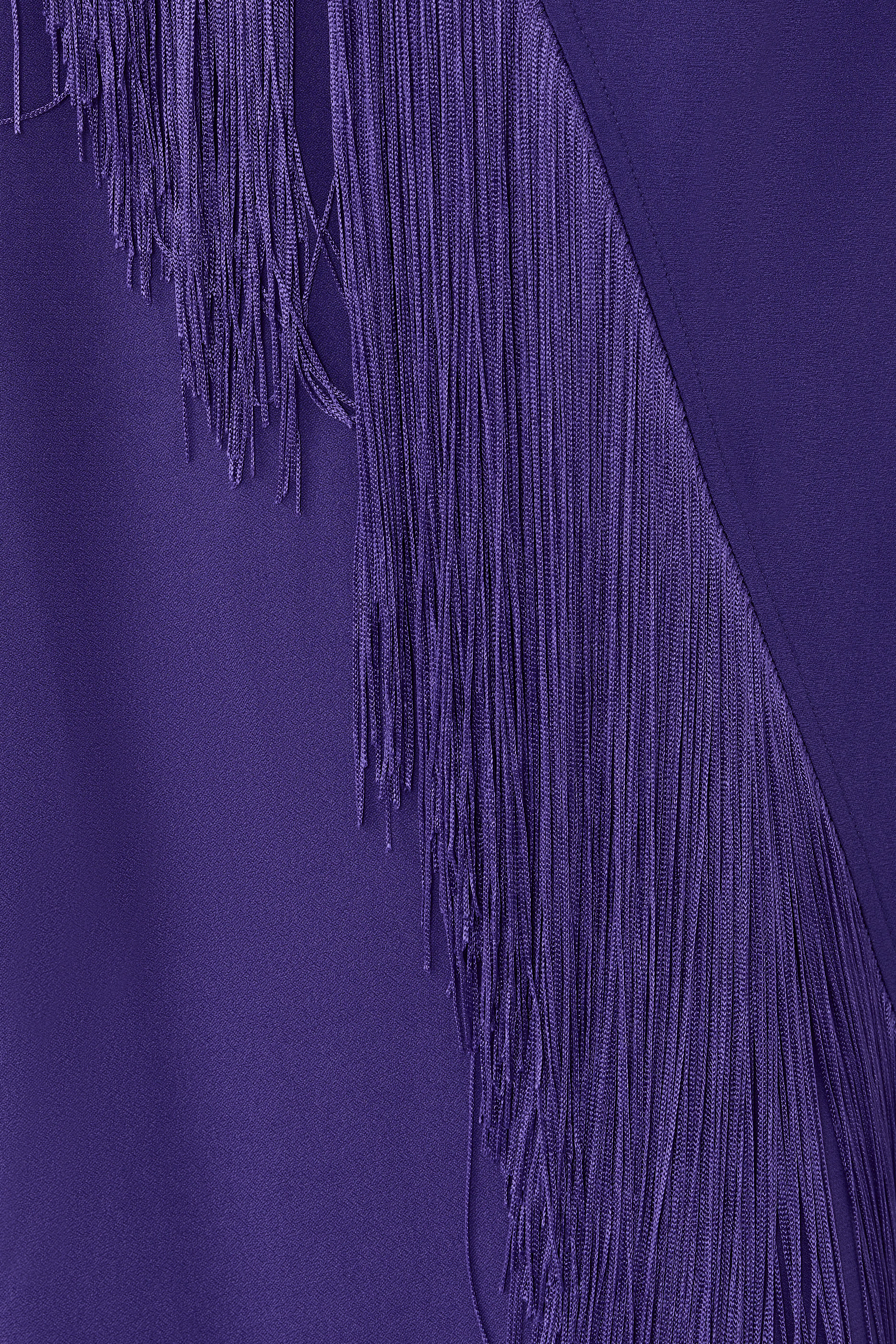 Fringe Details Maxi Dress