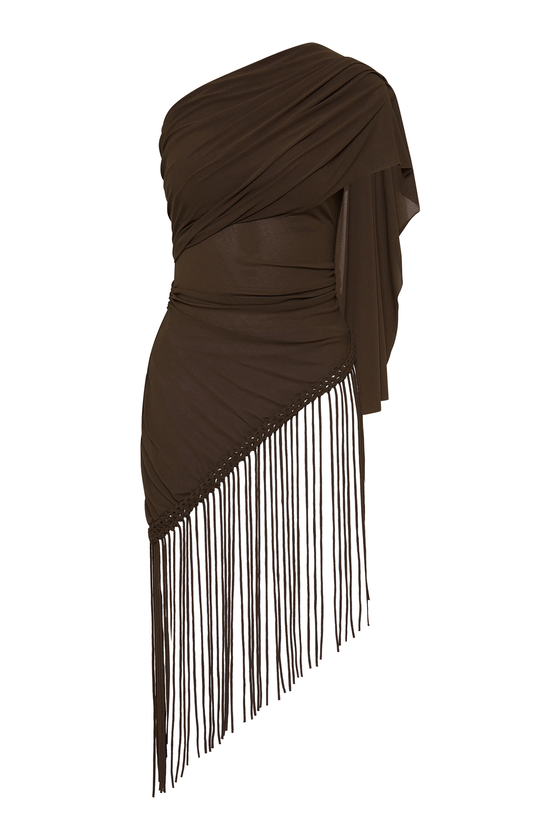 Bodil Macrame One Shoulder Top