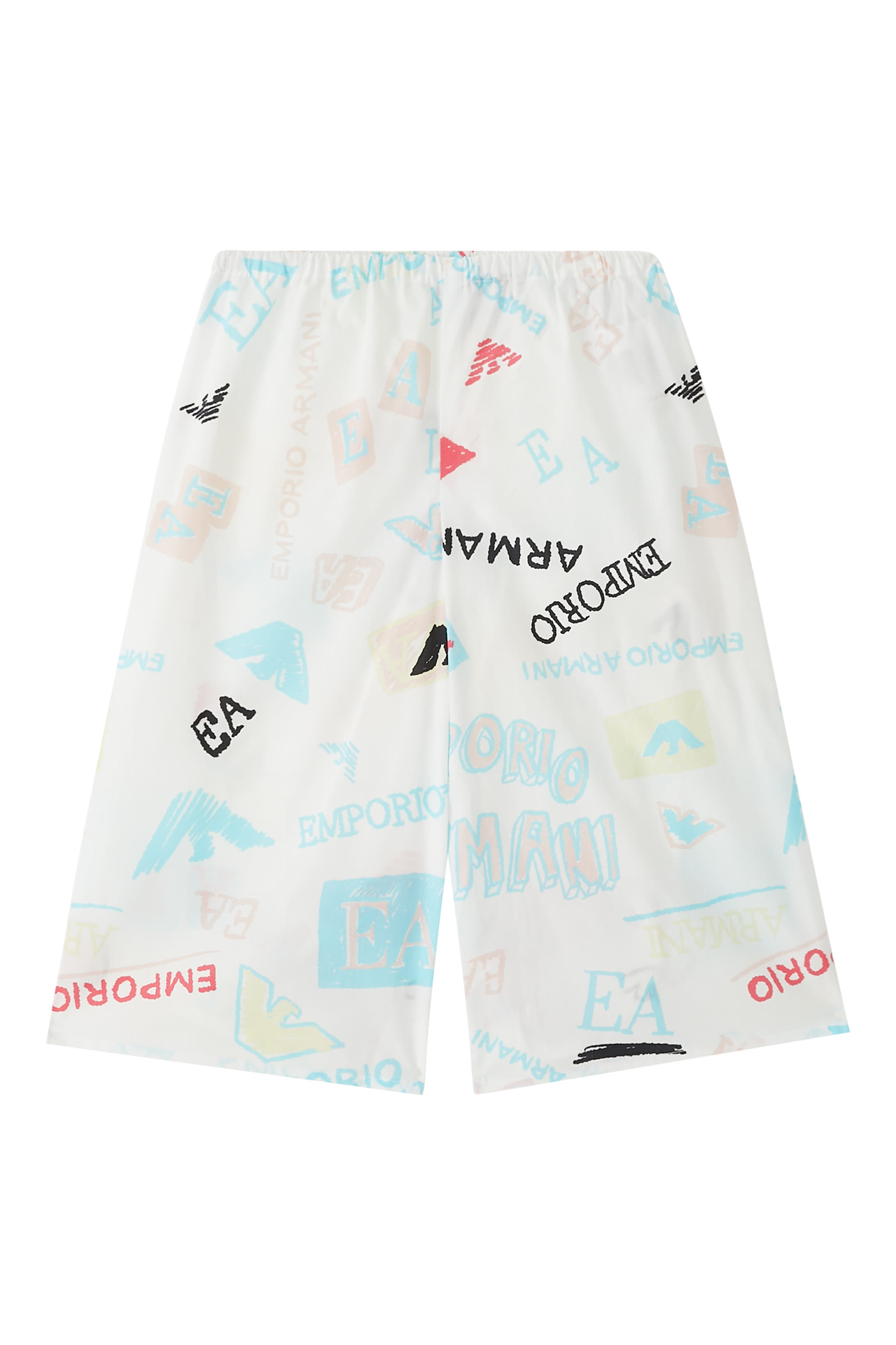 Kids Wide-Leg Poplin Pants