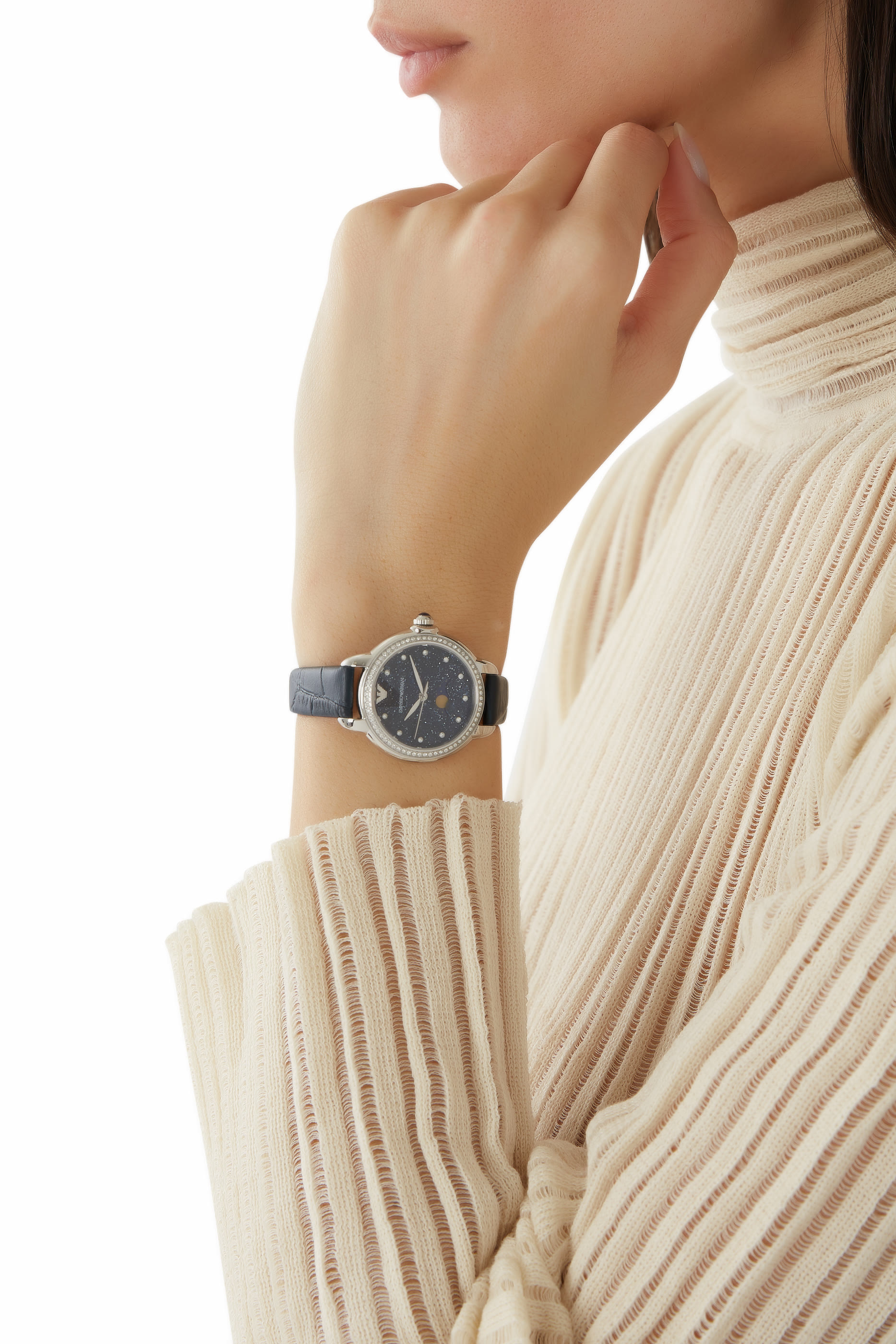 Mia 32mm Leather Watch