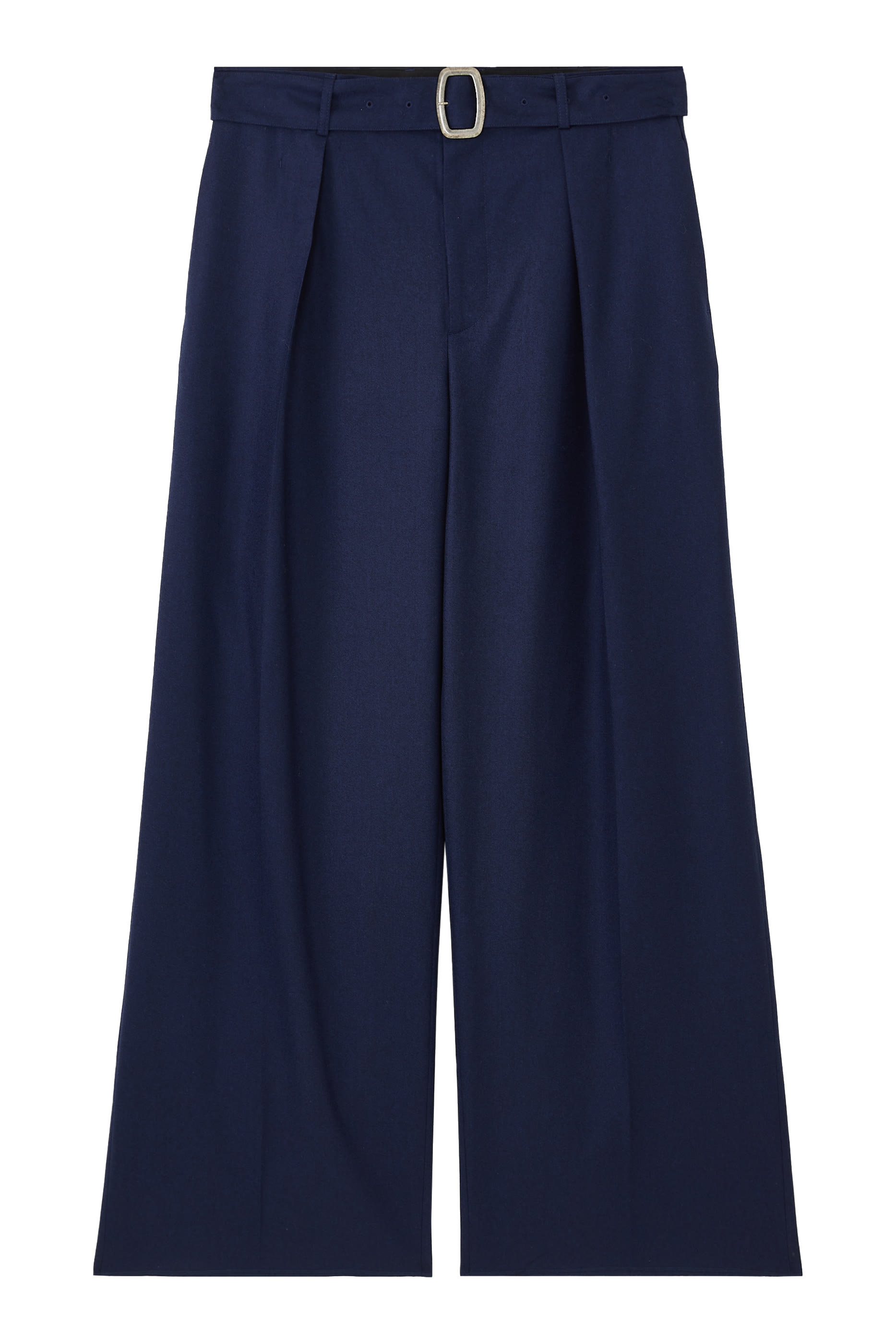 Wool Wide Leg Pants
