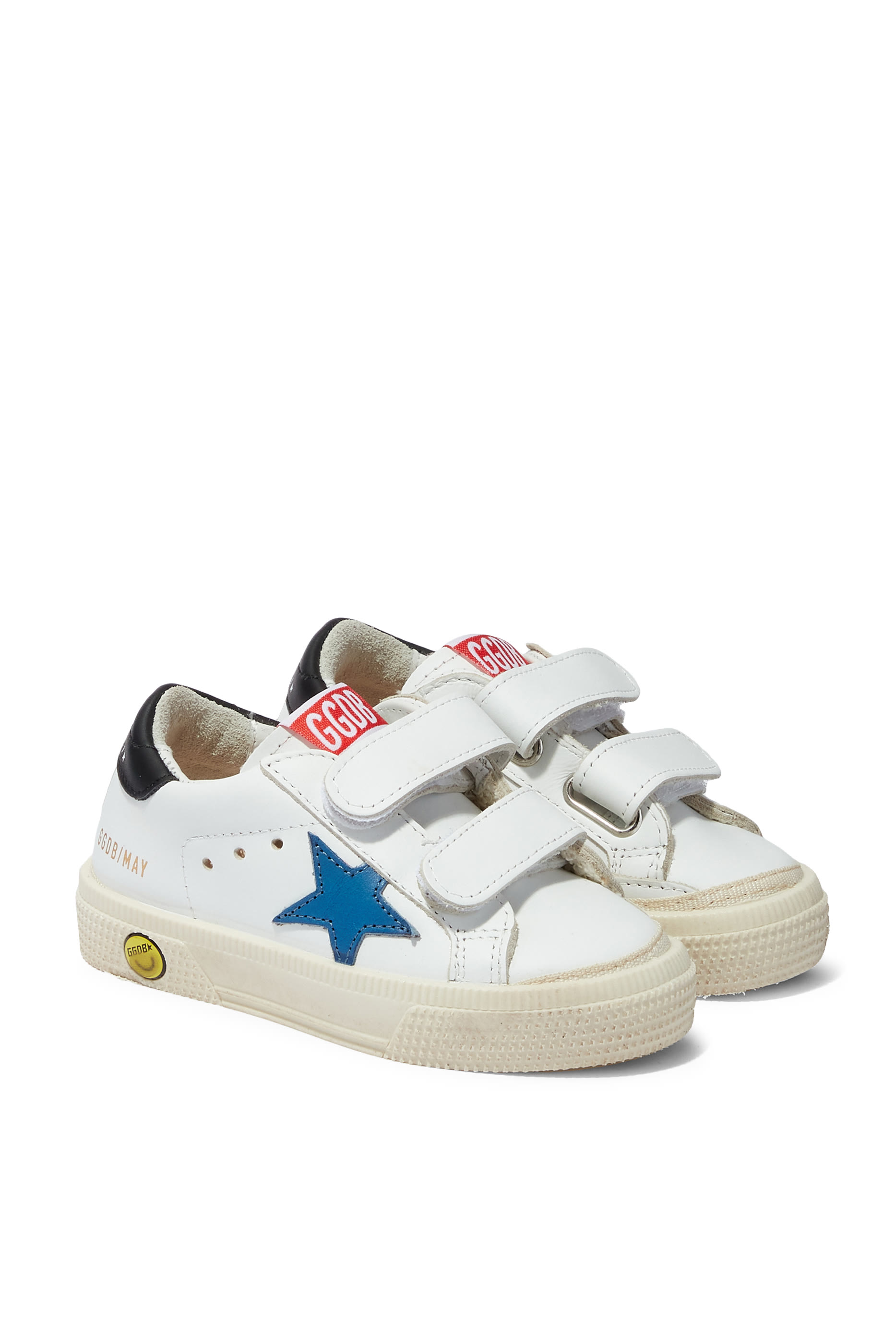 Kids May Checkered Star School Sneakers