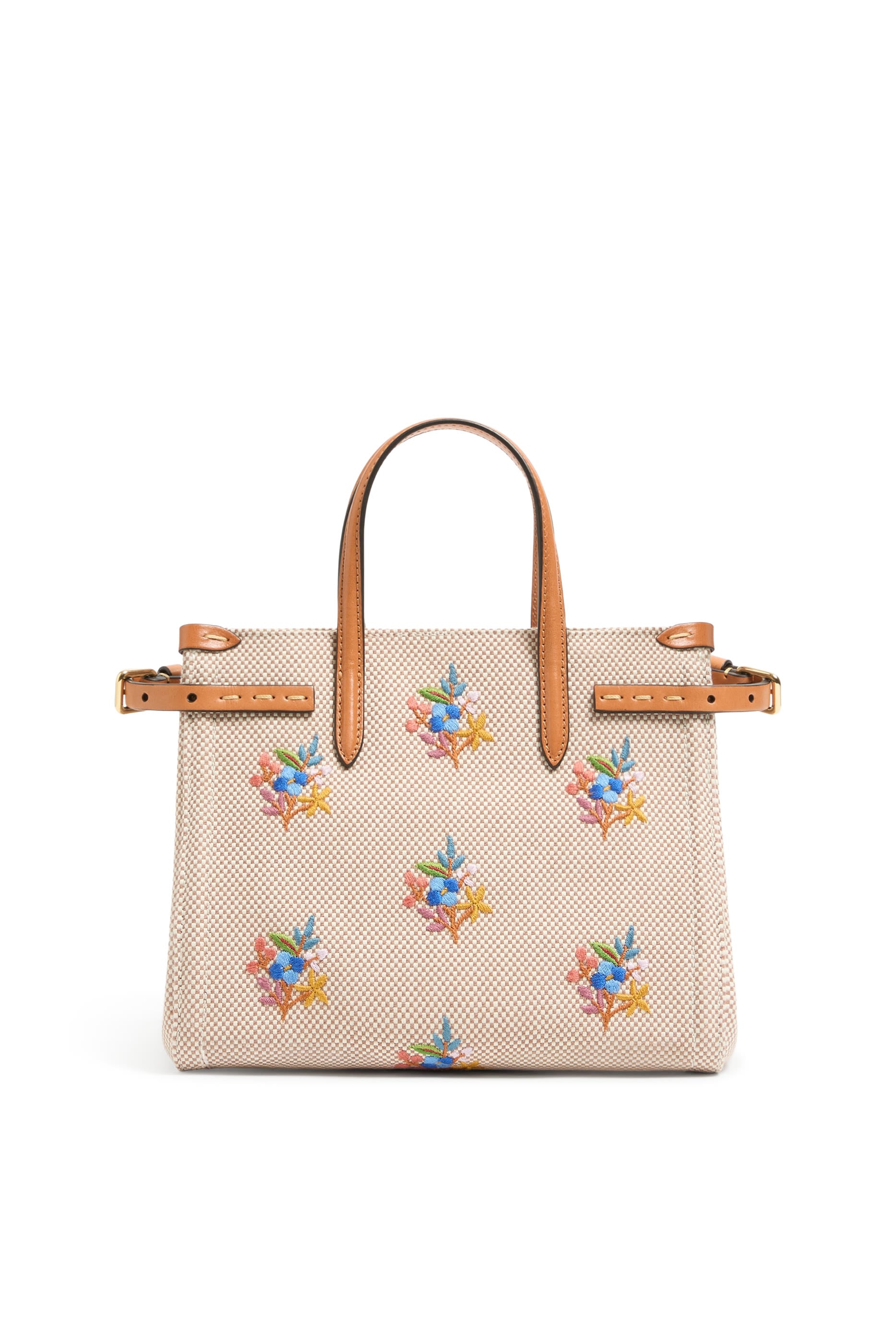 Antibes Embroidered Shopping Bag