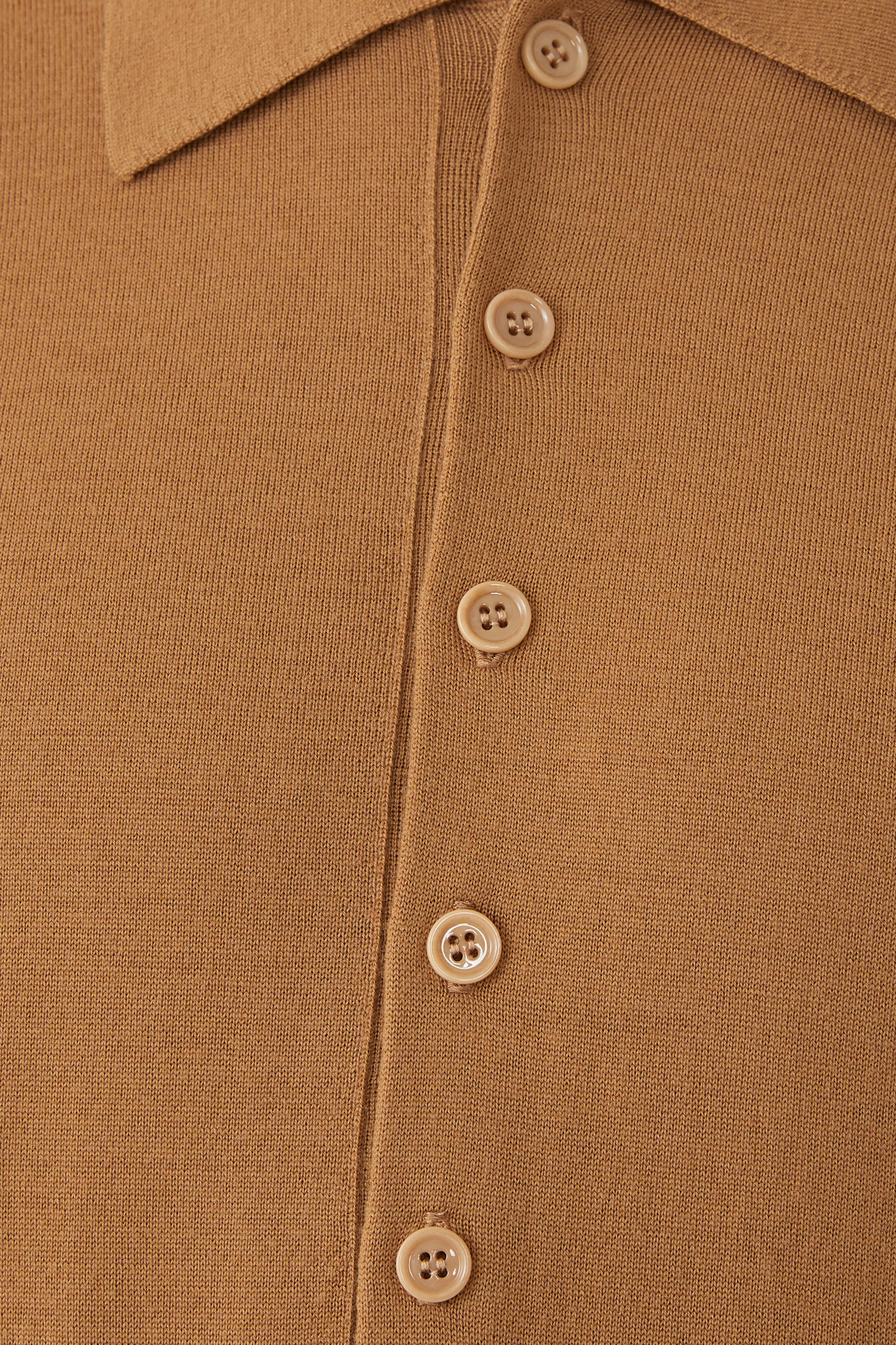 Muano Wool Polo Sweater