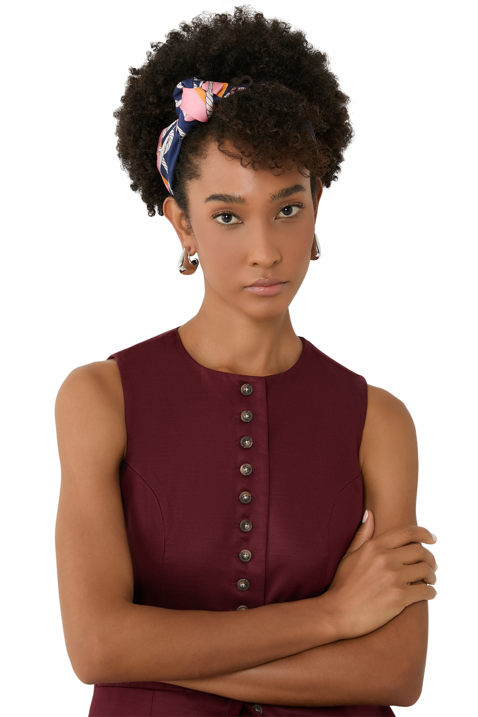 Tangled Up Silk Bandana