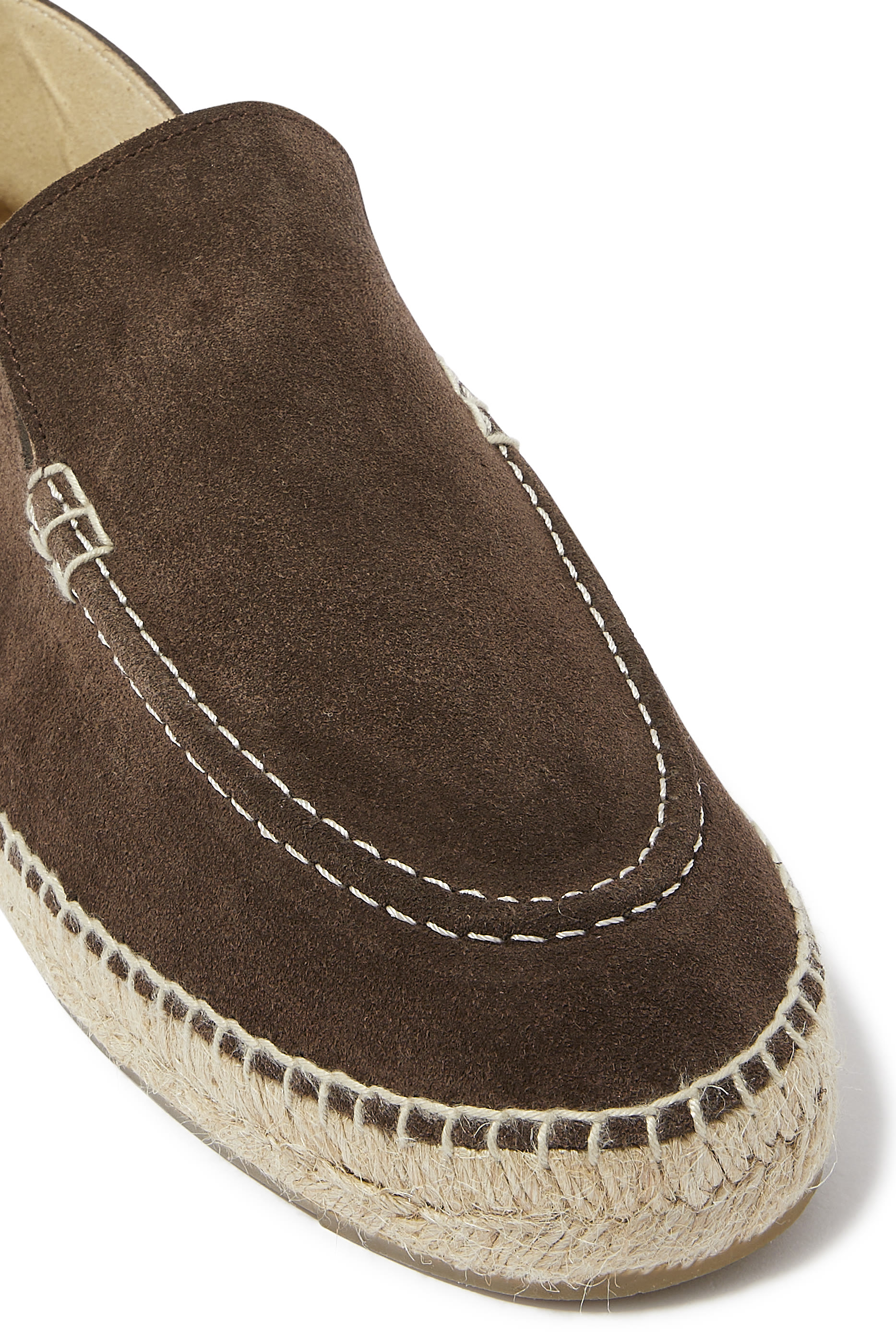 Espadrille Suede Loafers