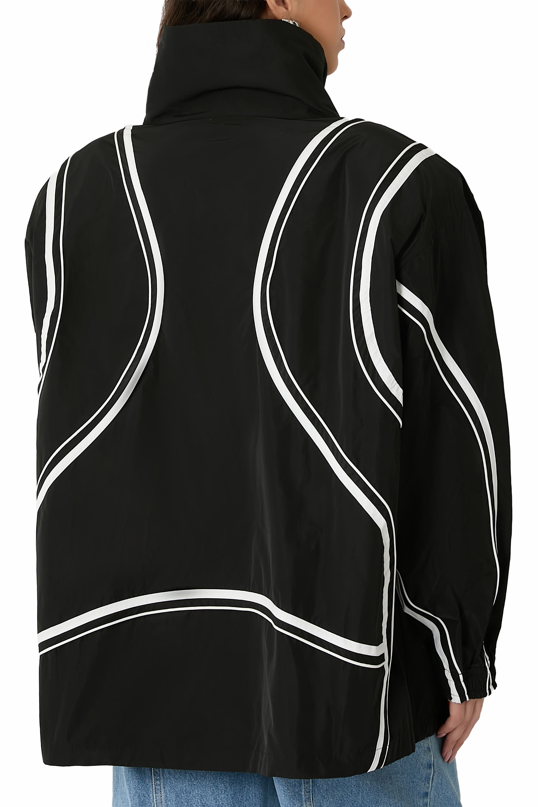 Embellished Geometrical Multi-Style Tracksuit Jacket