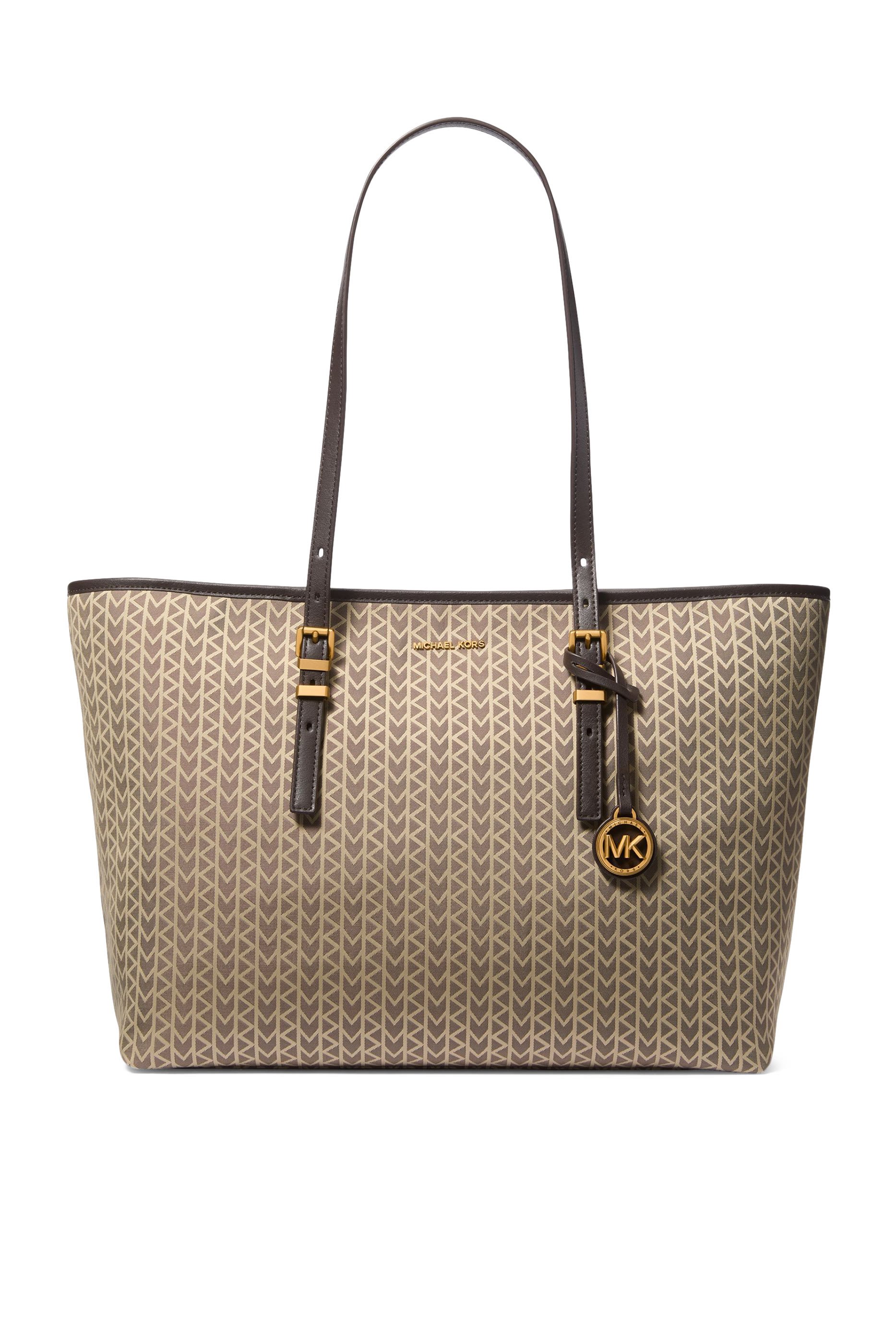 Quinn Large MK2000 Logo Jacquard TK Tote Bag