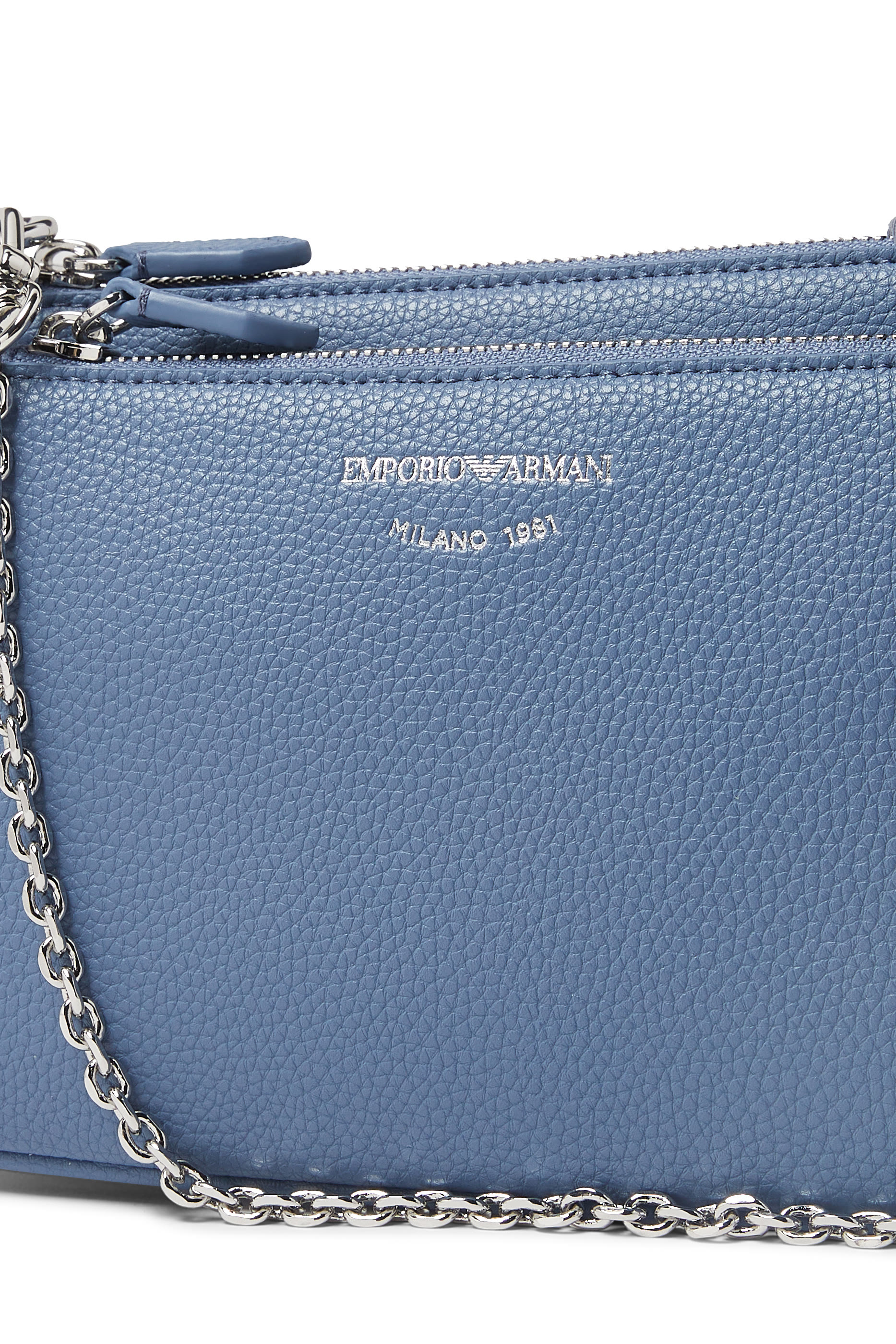 EA Text Logo Crossbody Bag