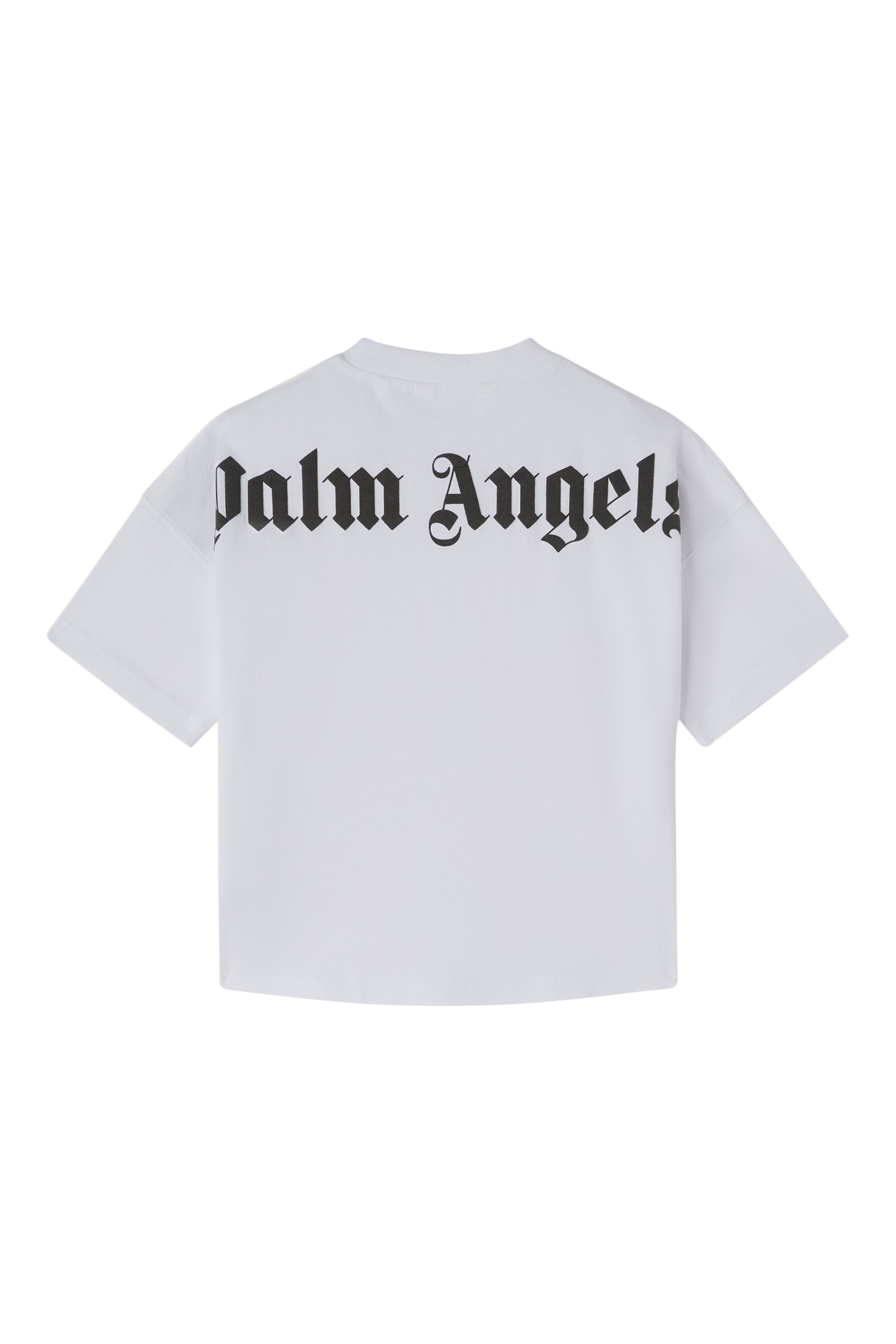 Kids Logo Print Cotton T-Shirt