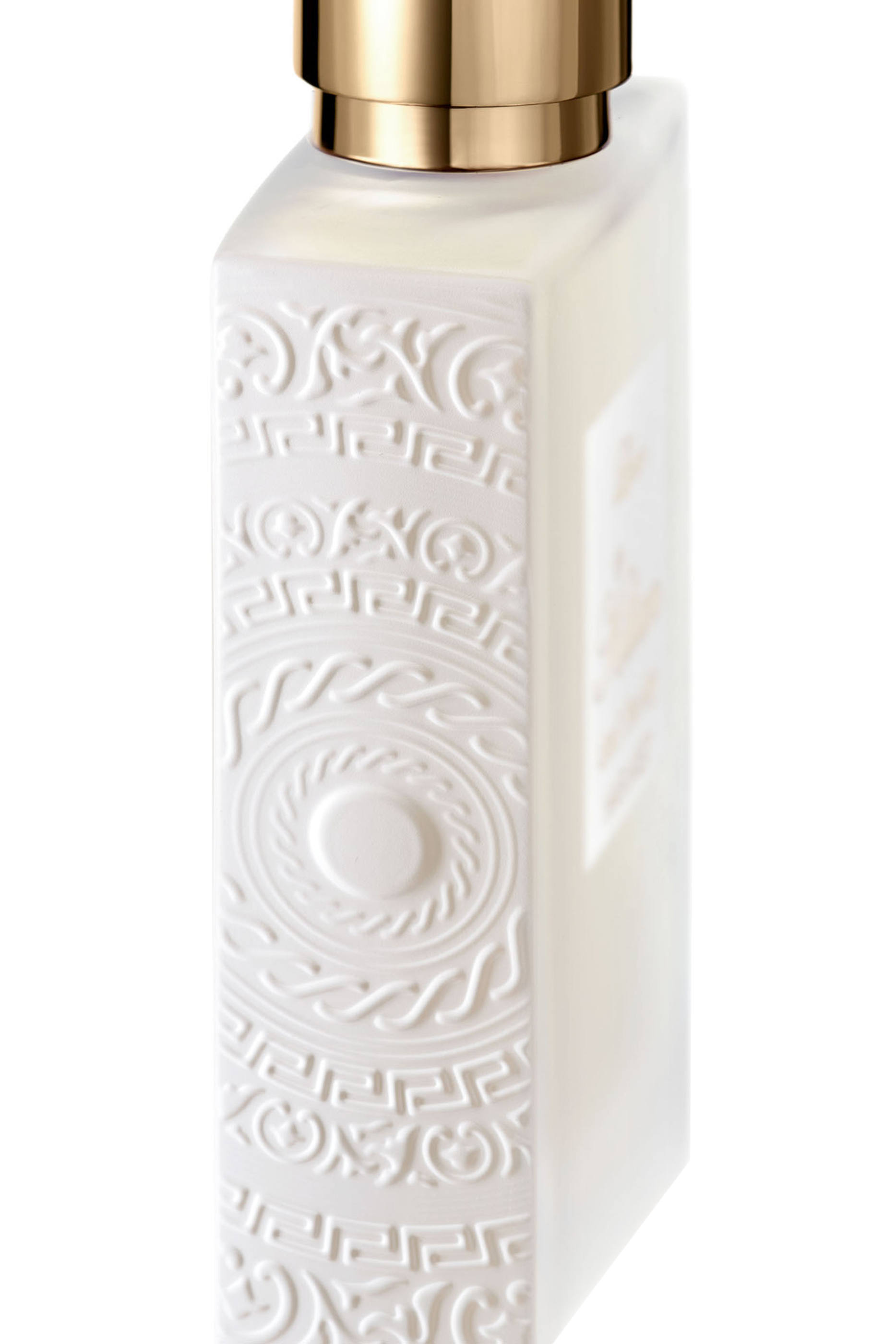 Woman In Gold Hair Mist