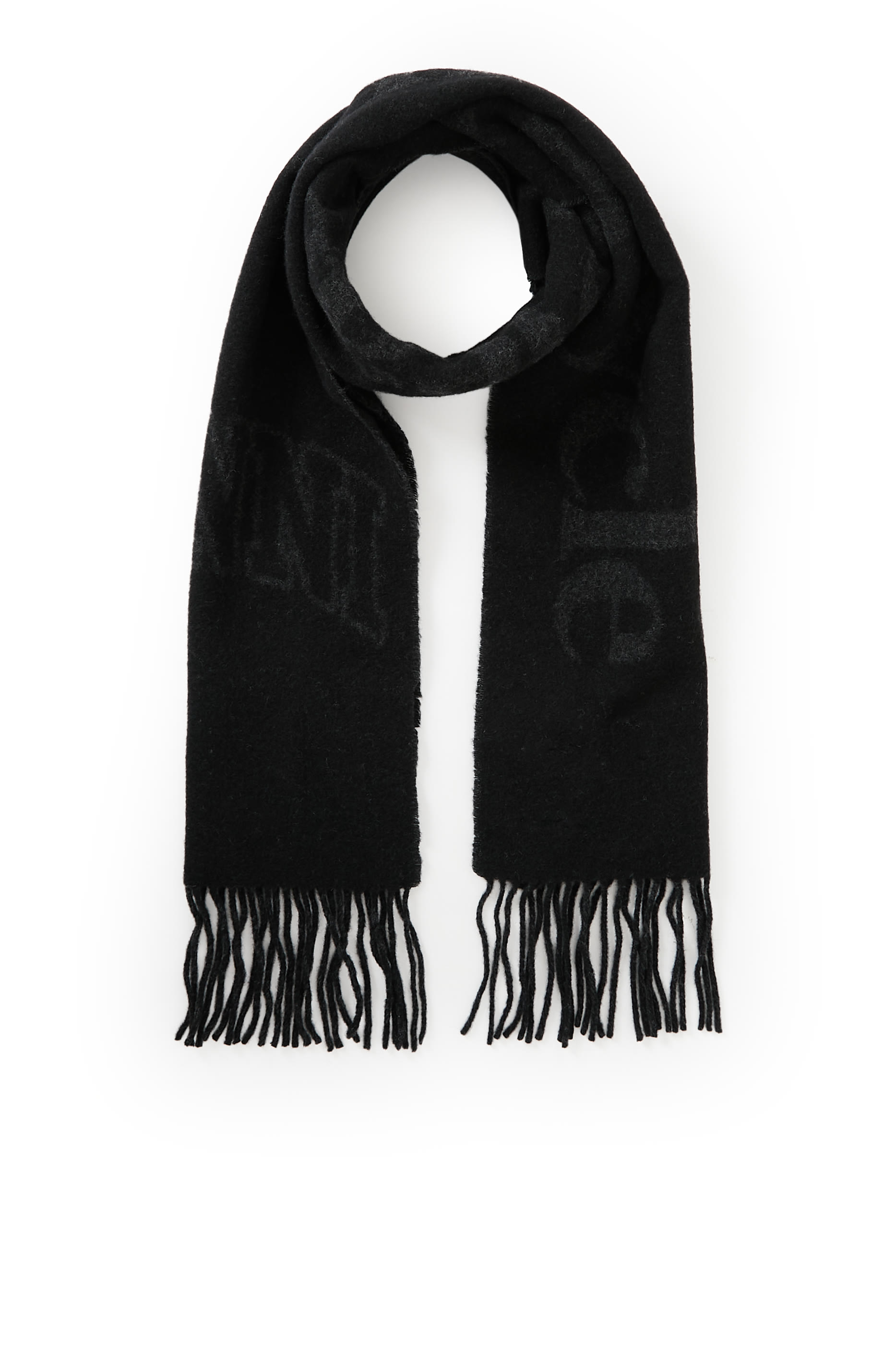 Fringed Wool Scarf