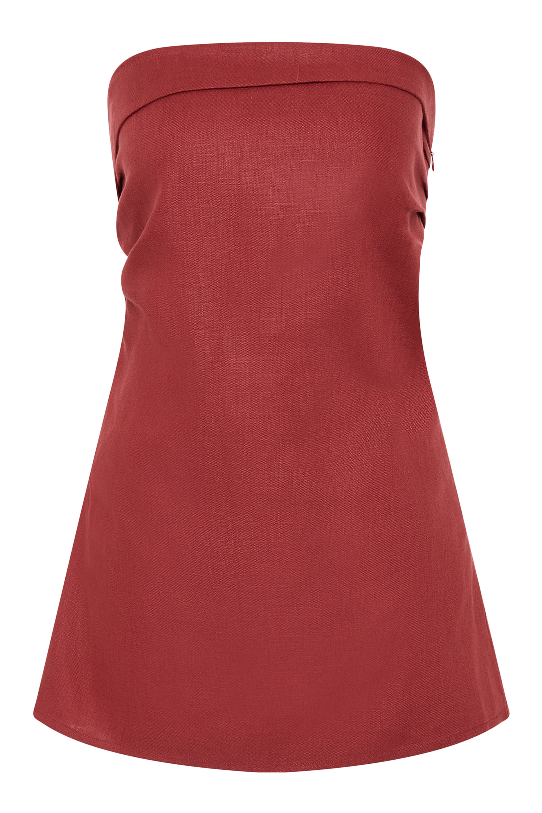 Boe Strapless Shirred Top