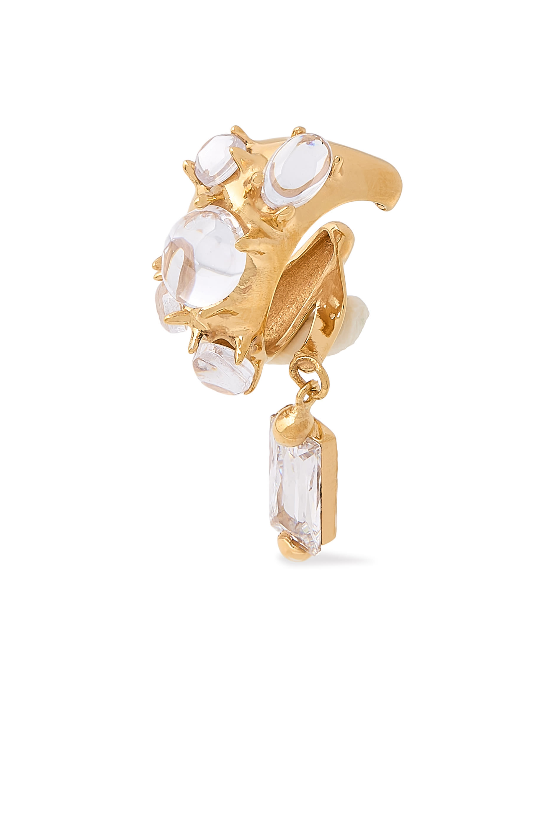 Gothika Mini Blown Charm Single Ear Cuff