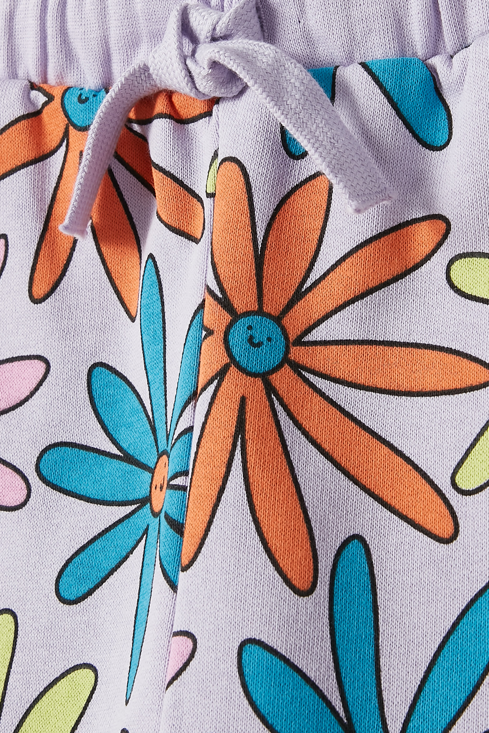 Kids Printed Sweatpants in Sustainable Cotton