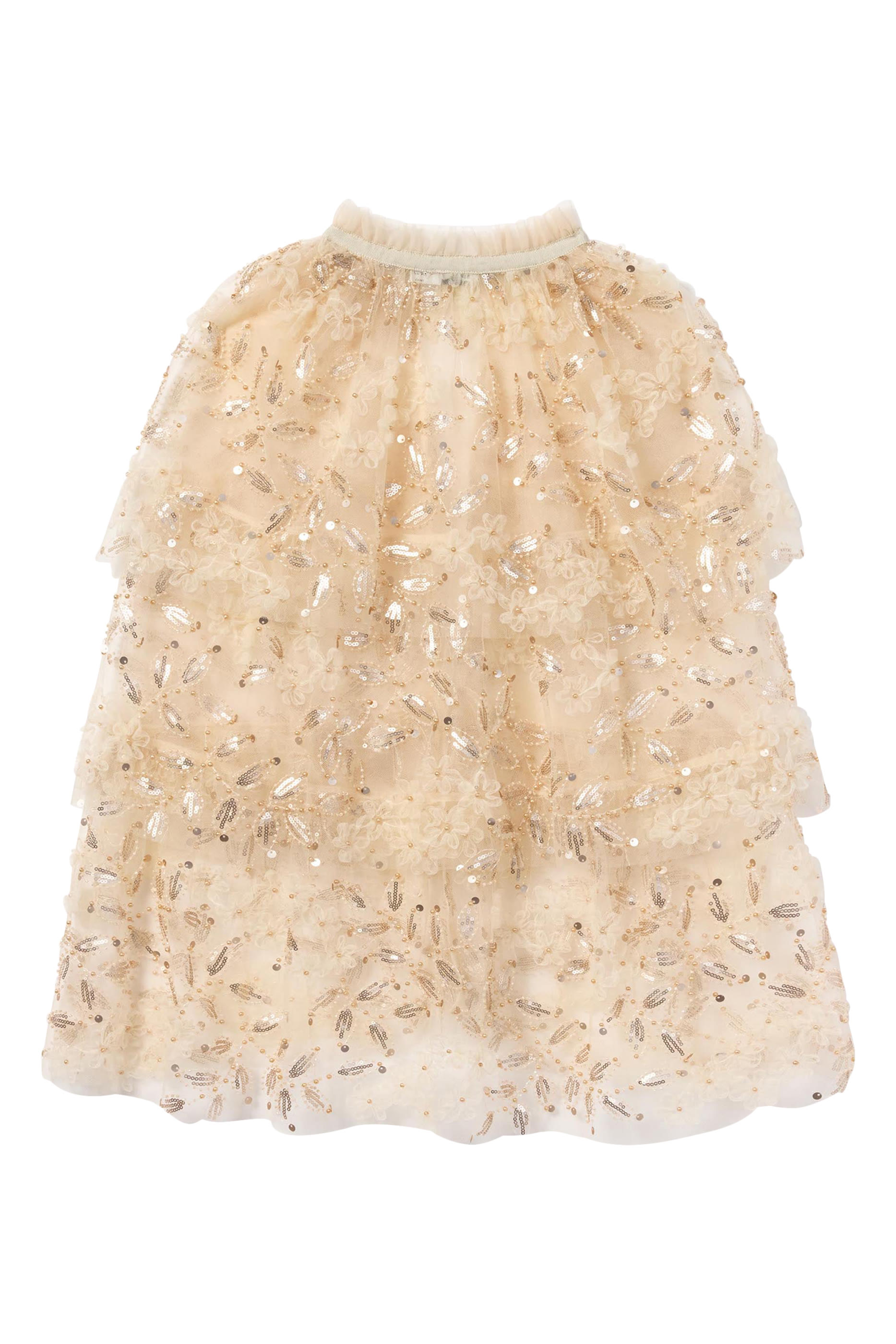 Kids Sequin Tulle Cape
