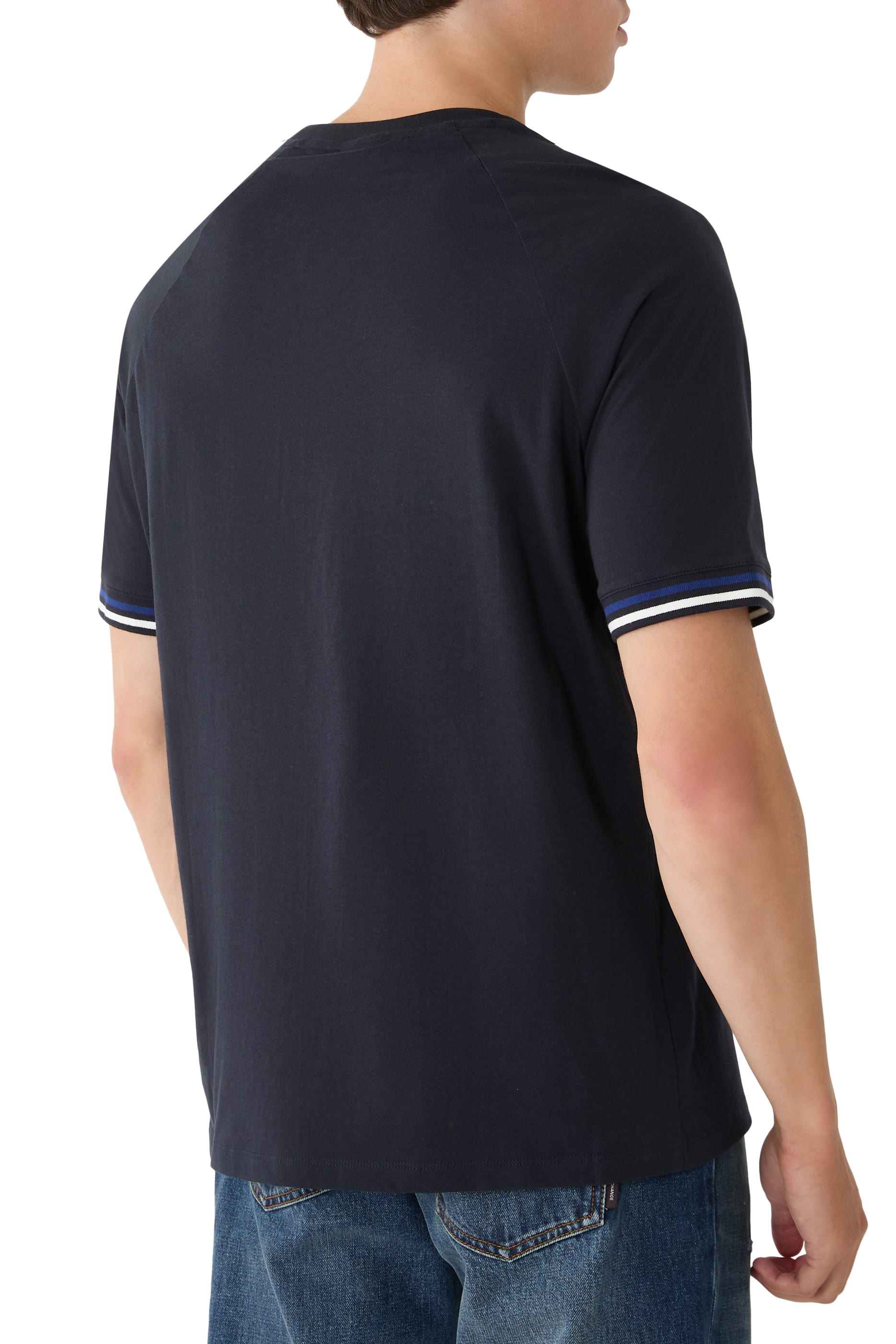AX Logo-Print T-Shirt