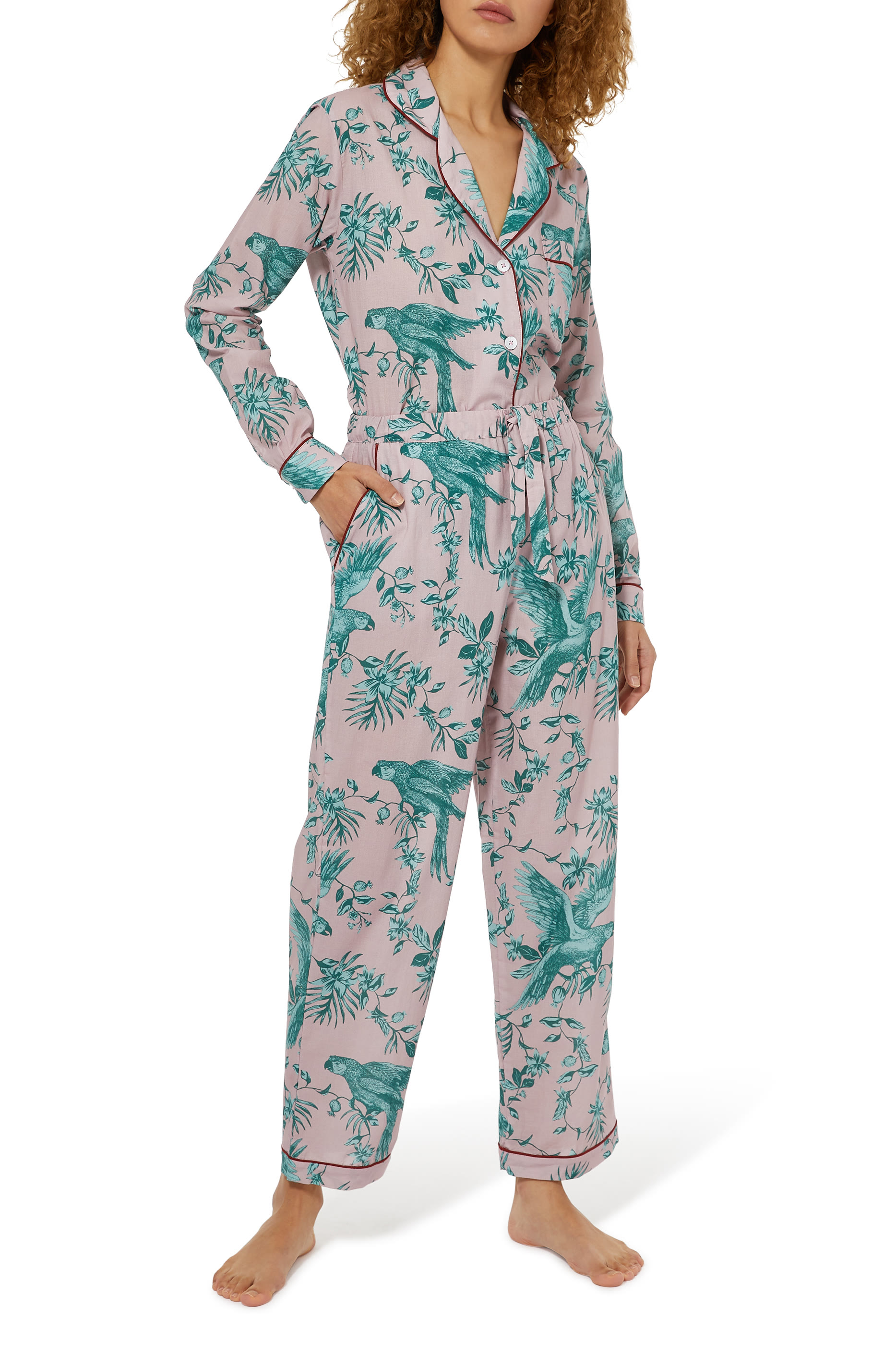Bromley Parrot Pajama Set