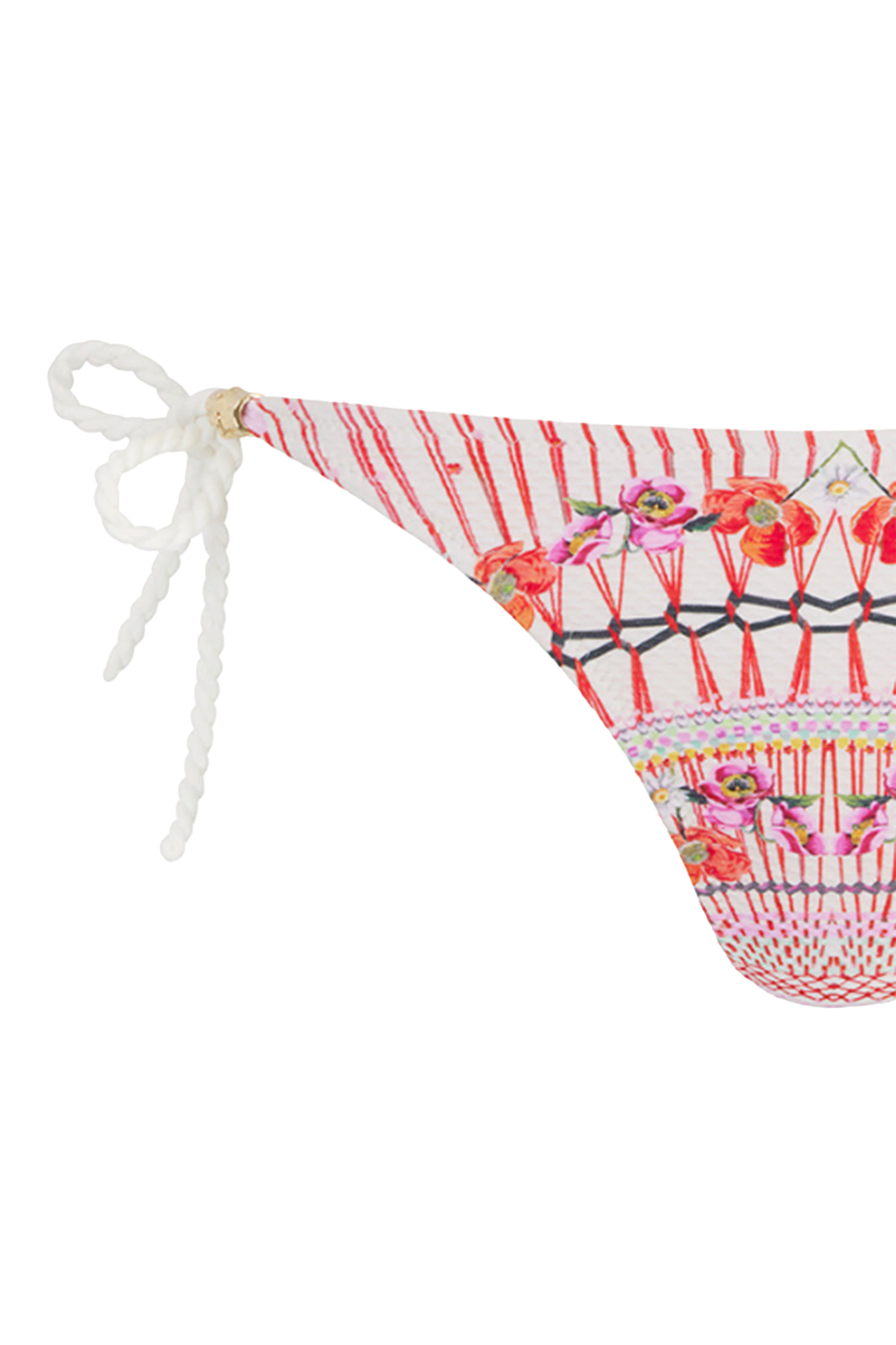 x Temperley London Pomegranate Tie Side Bottom