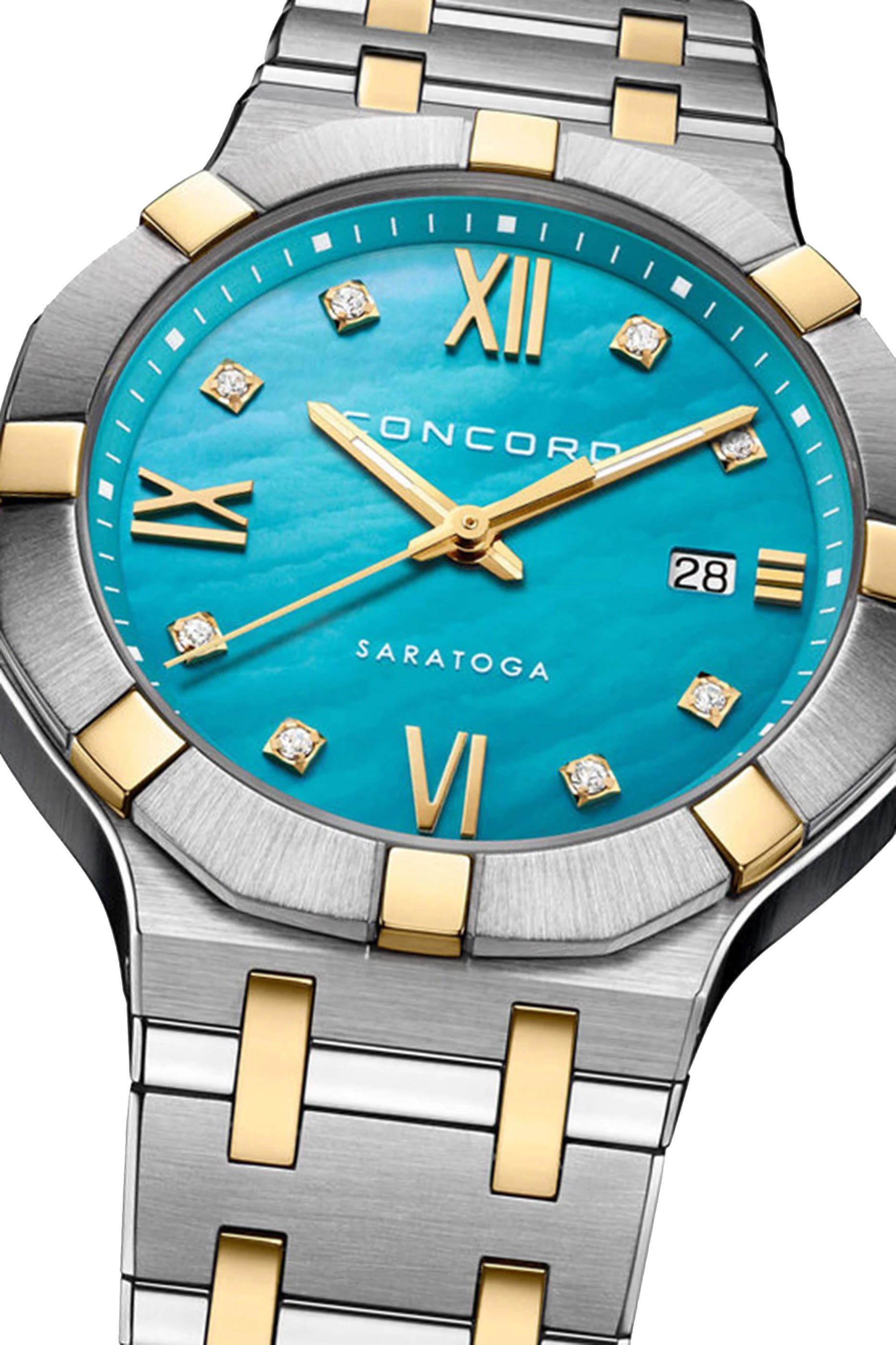 Saratoga Stainless Steel Watch