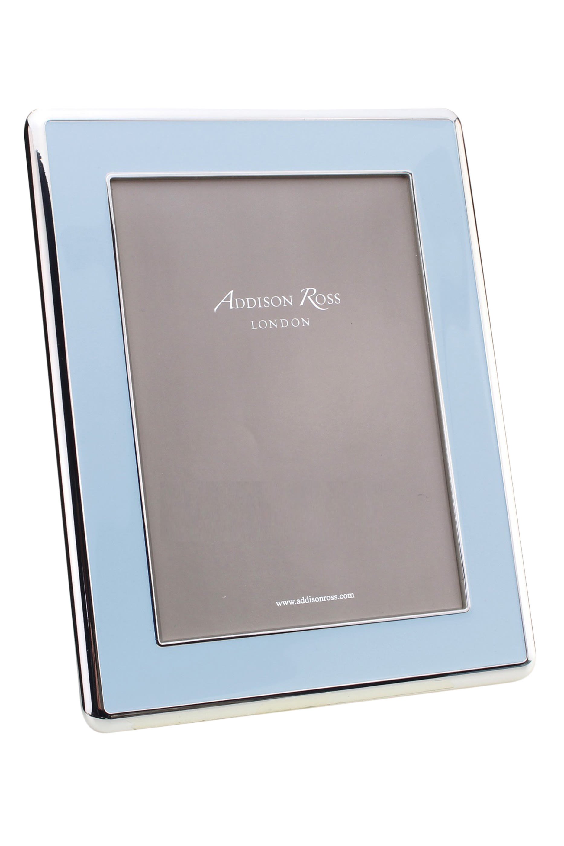 Curve Frame, Enamel & Silver 4x6 