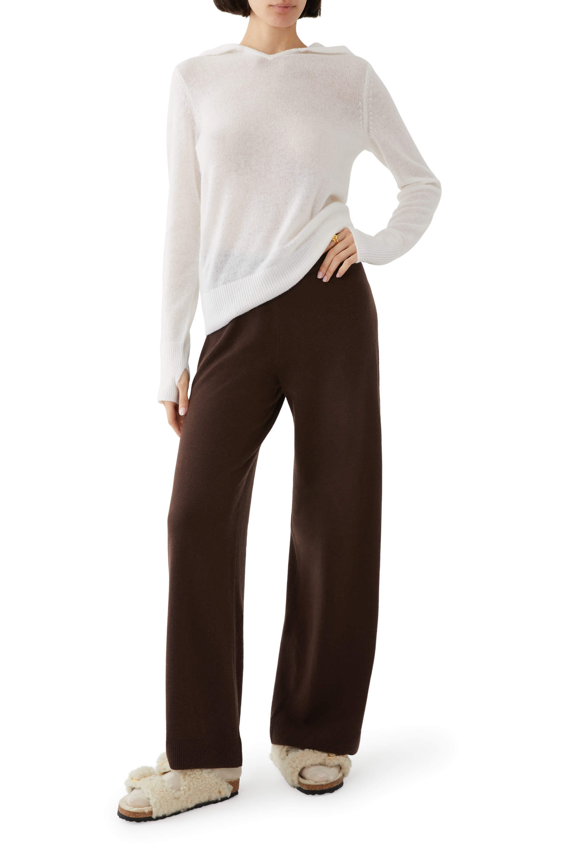 Cashmere Layering Hoodie