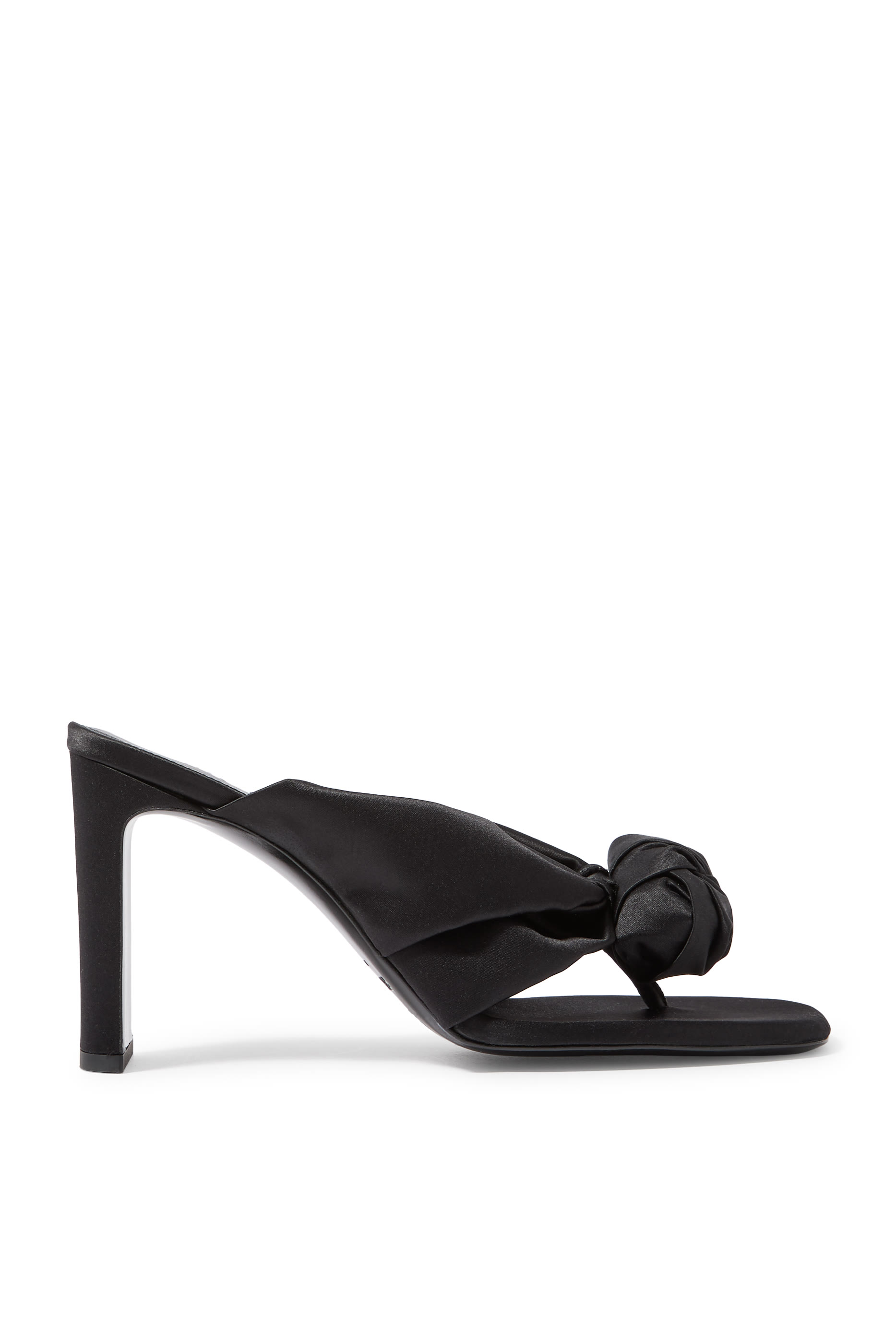Satin Tongue 90 Sandals 