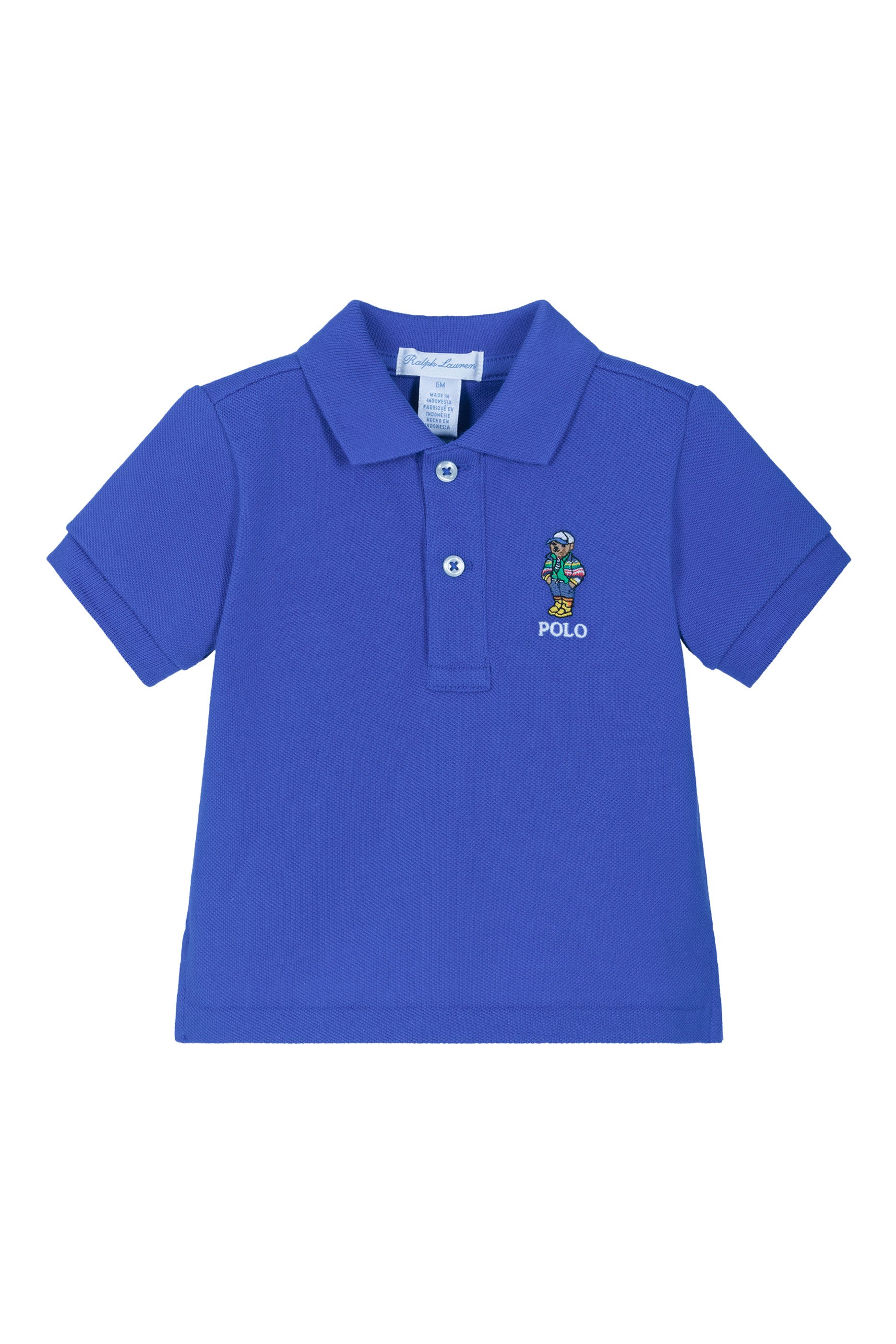 Kids Polo Bear Cotton T-Shirt