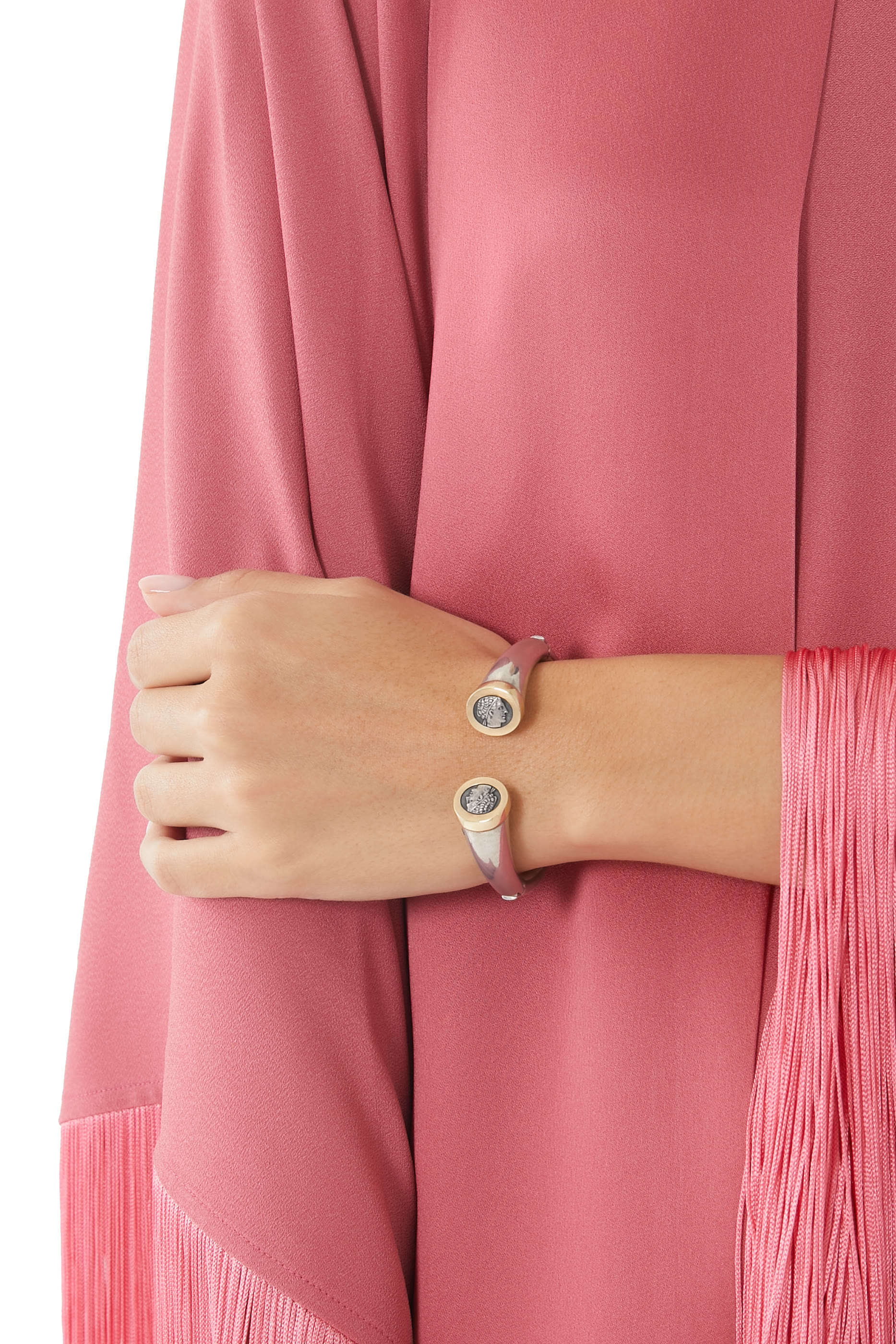 Silver and Gold Bangle