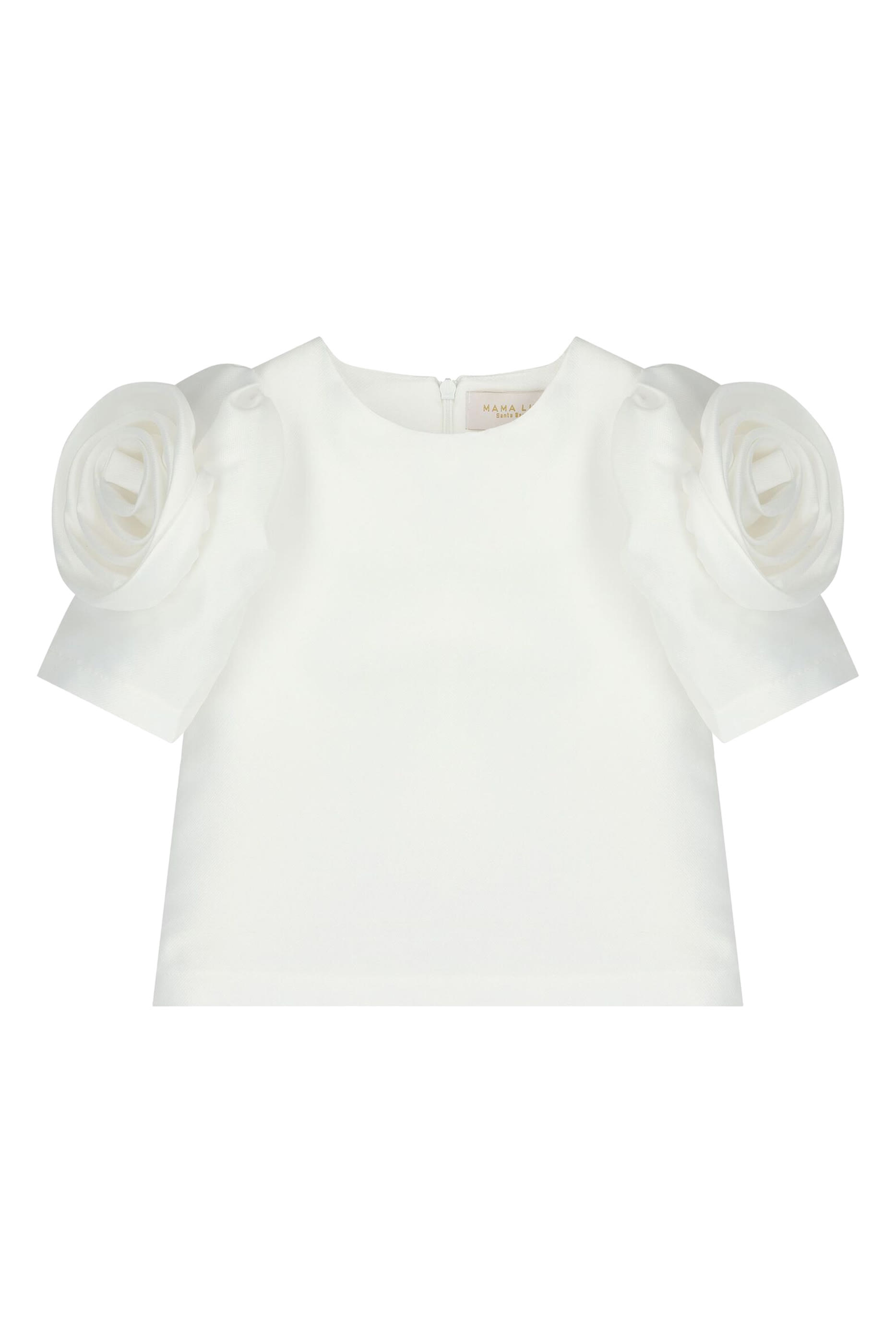 Kids Ruffled Floral-Print Pants