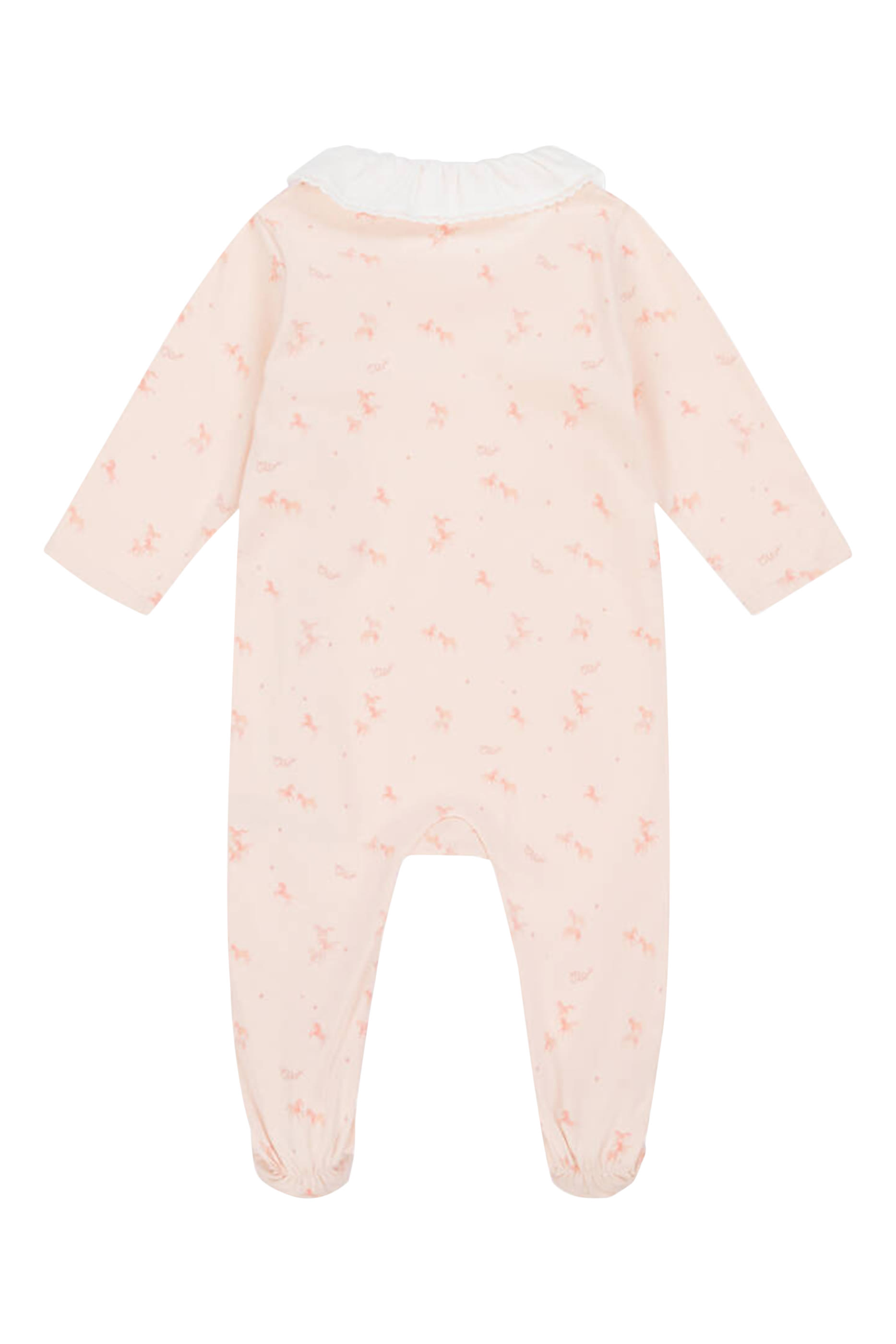 Kids Printed Cotton Bodysuit & Blanket Set