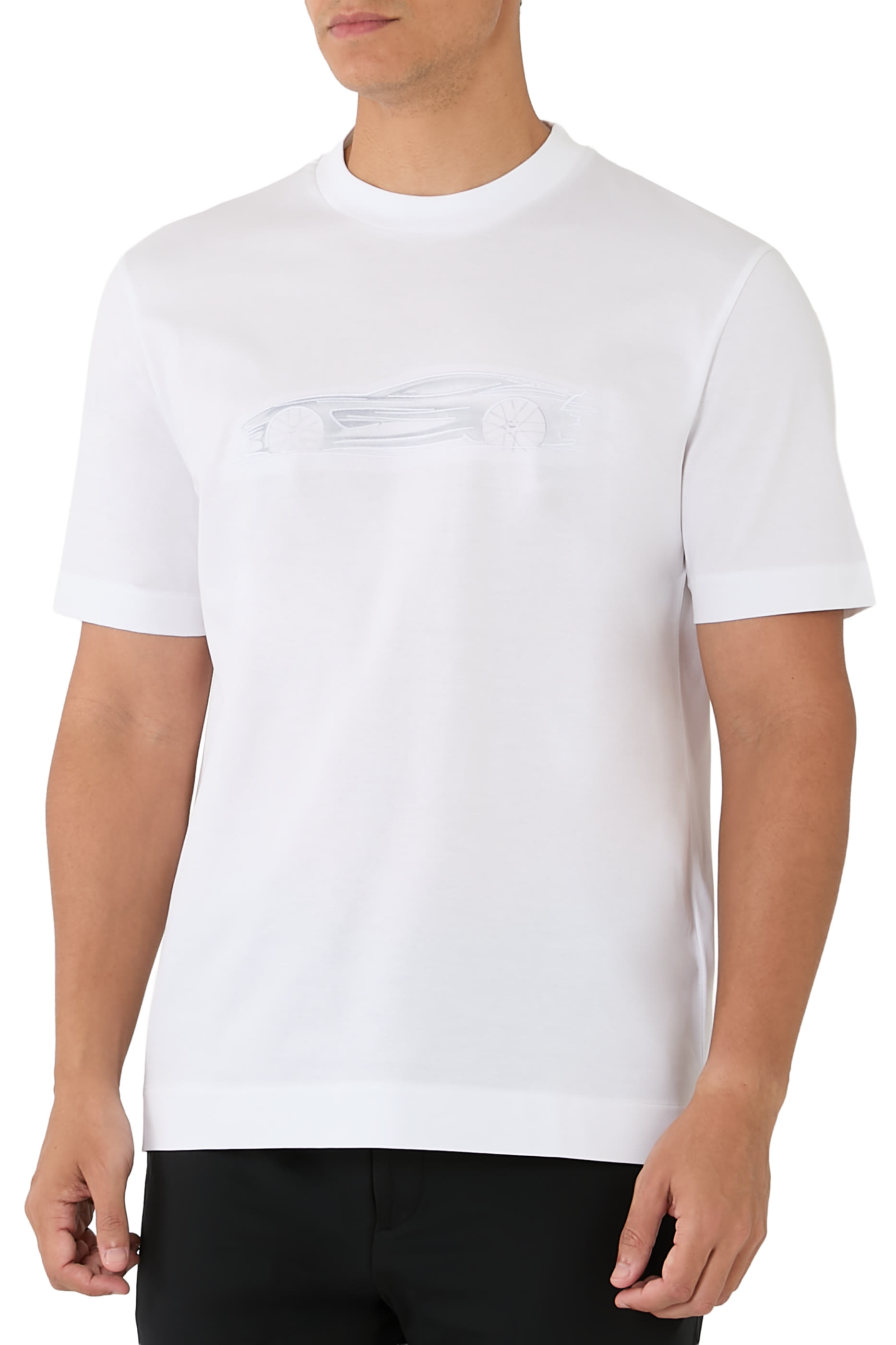BOSS x Aston Martin Mercerised-Cotton T-shirt 