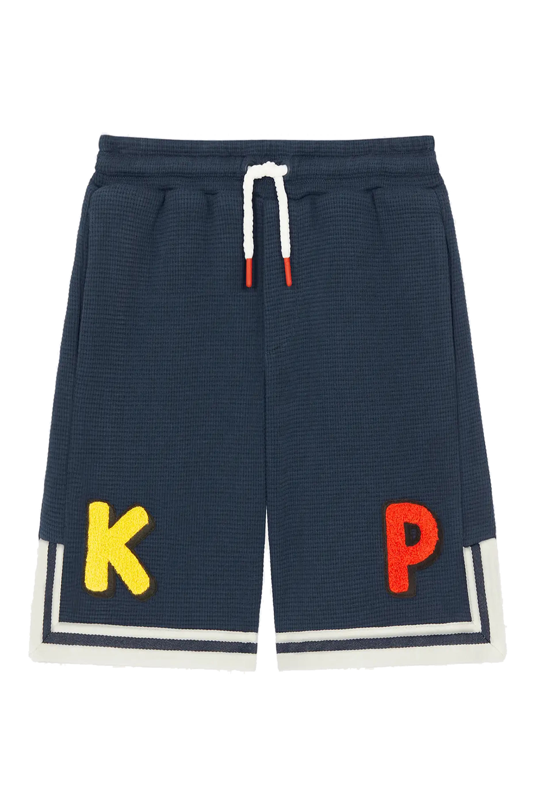 Kids Sailor Embroidered Bermuda Shorts