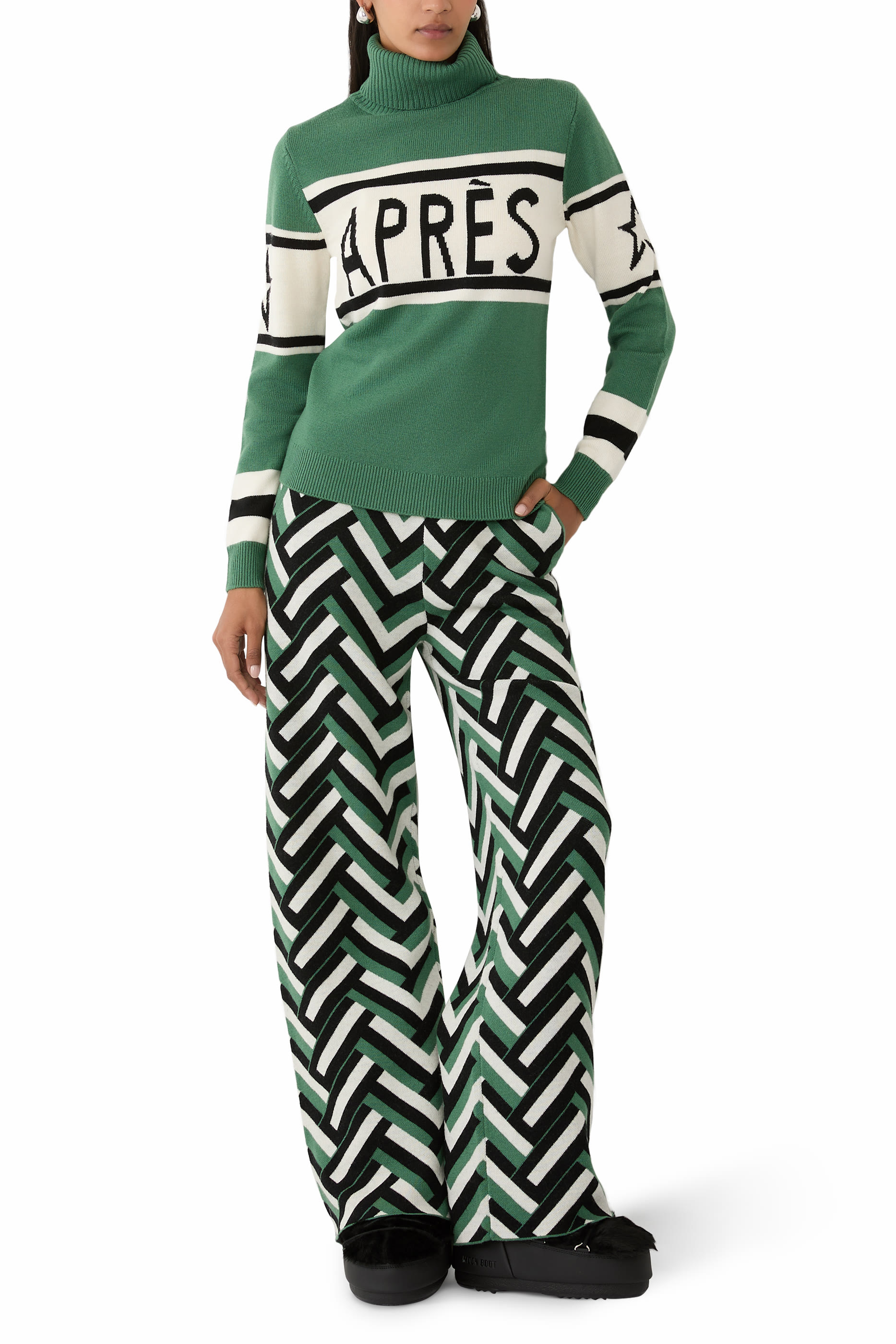 Chalet Merino Wool Knitted Pants