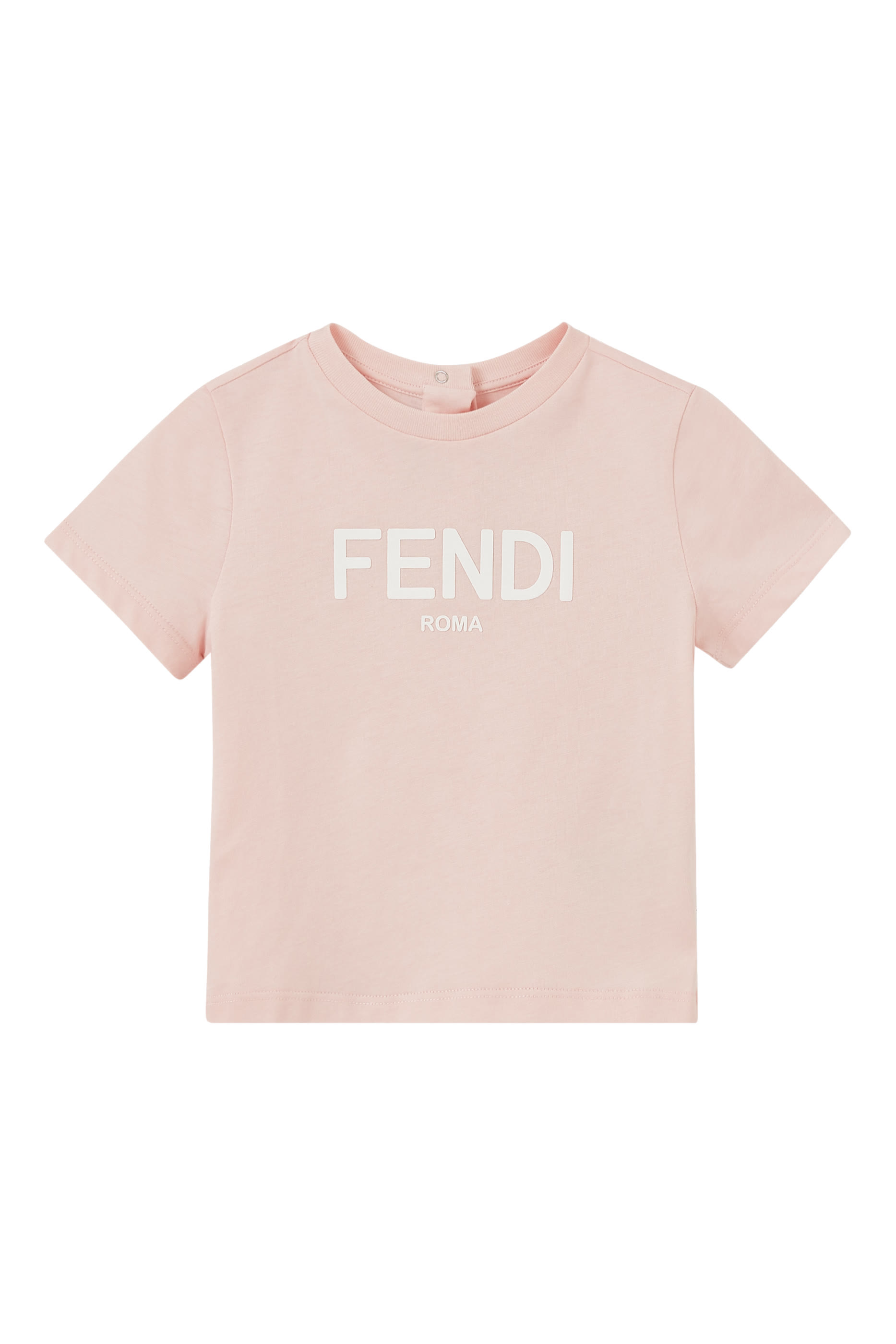 Roma Logo Cotton T-Shirt